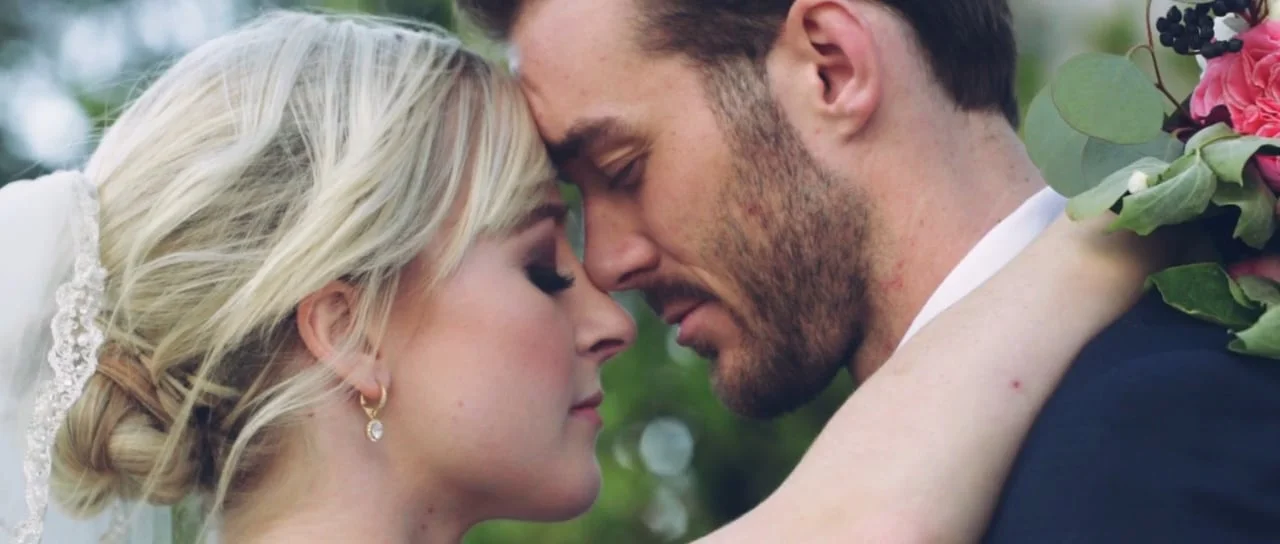 McKenna & Caleb - Mount Timpanogos Temple with backyard reception