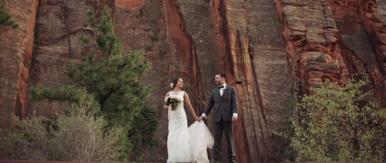 Kelly & John - Zion Wedding Highlight - Utah