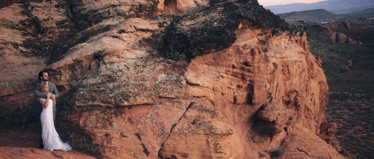 Jared & Taryn - First Look - St. George, Utah Wedding