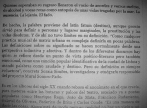 Entrevista Integral para Suplemento Cultural ESCAPE do Jornal 'La Rázon'