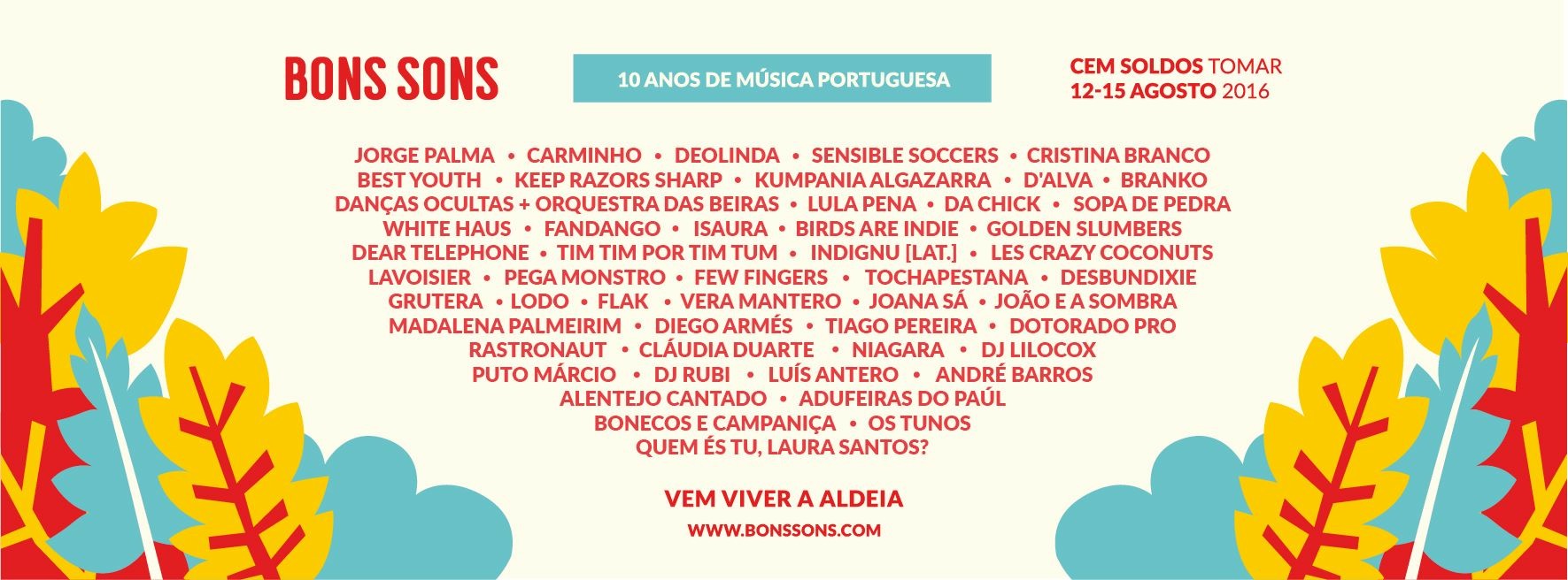 BONS SONS'16, Viver a Aldeia!