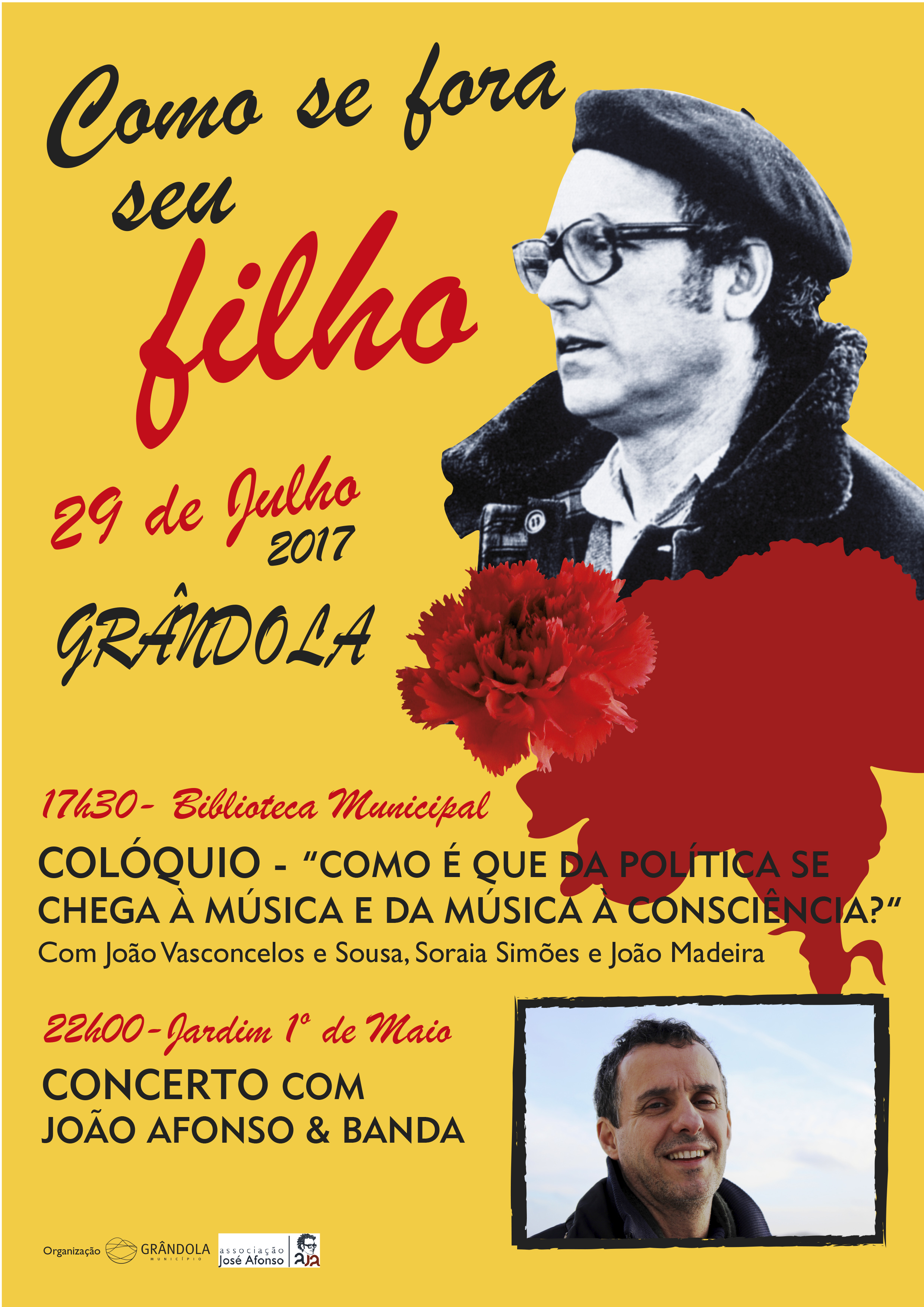 cartaz de Associação José Afonso (AJA)