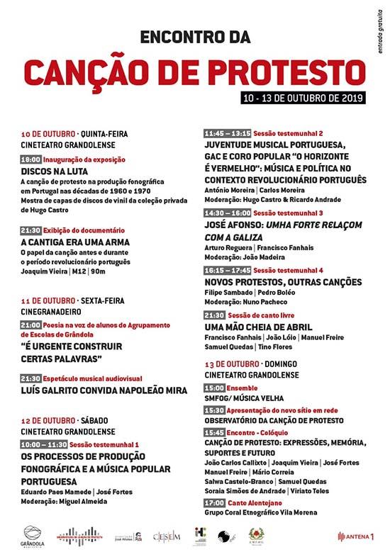 Encontro da Canção de Protesto [10 a 13 de Outubro]