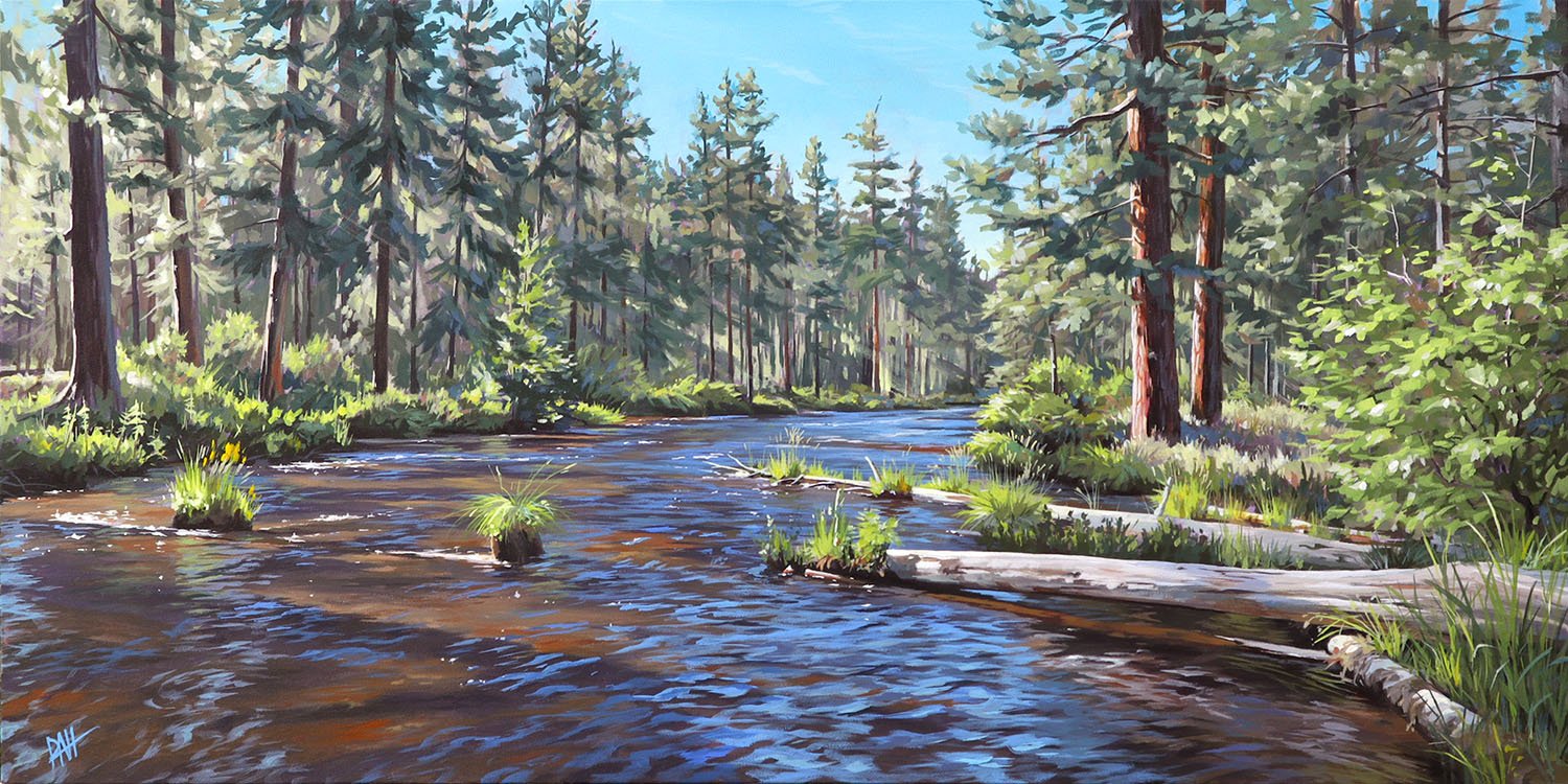 Metolius River — Robin Hostick Art