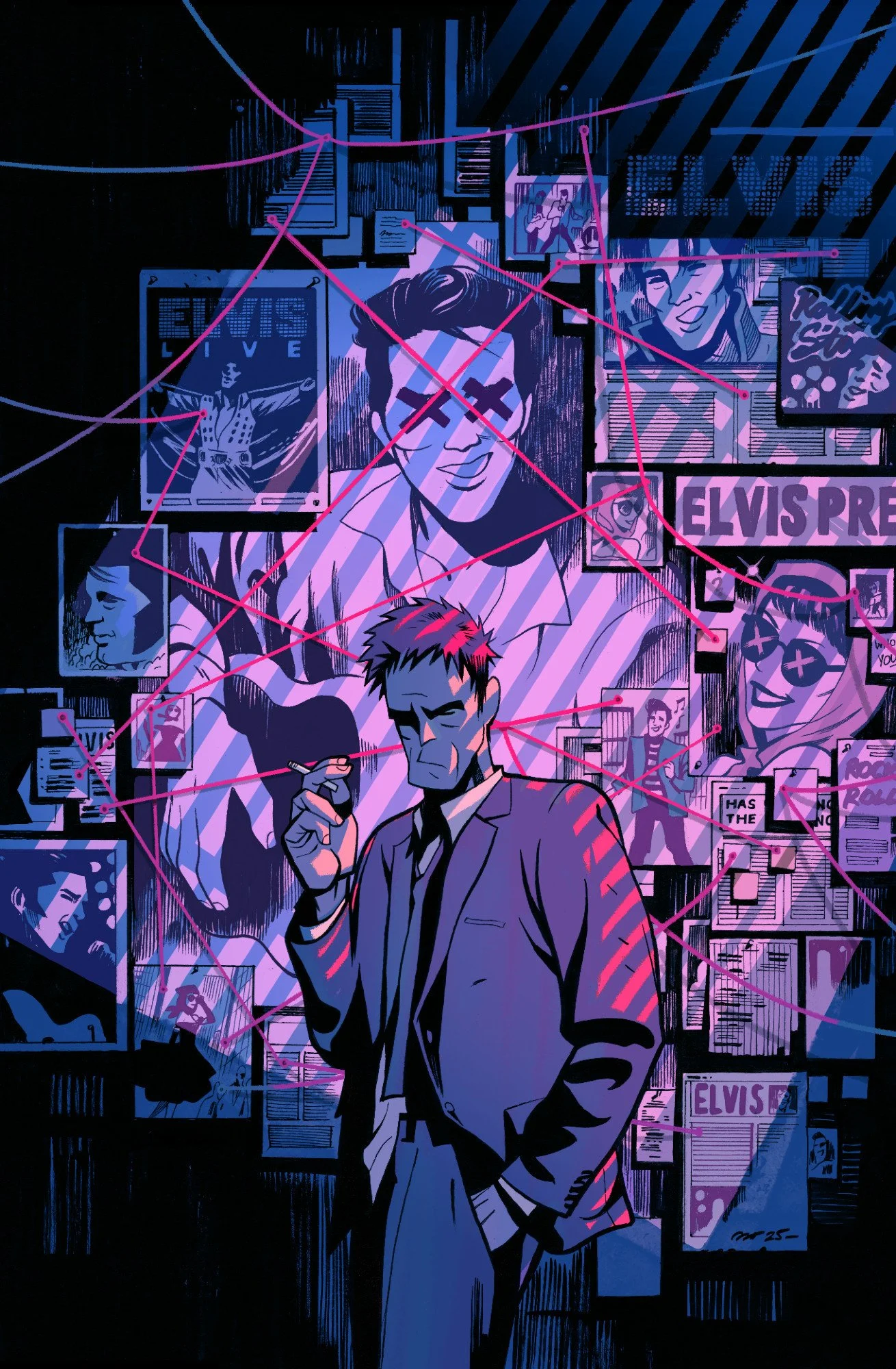 NST #1392: Department of Truth #35 (2026), Dylan Burnett variant cover