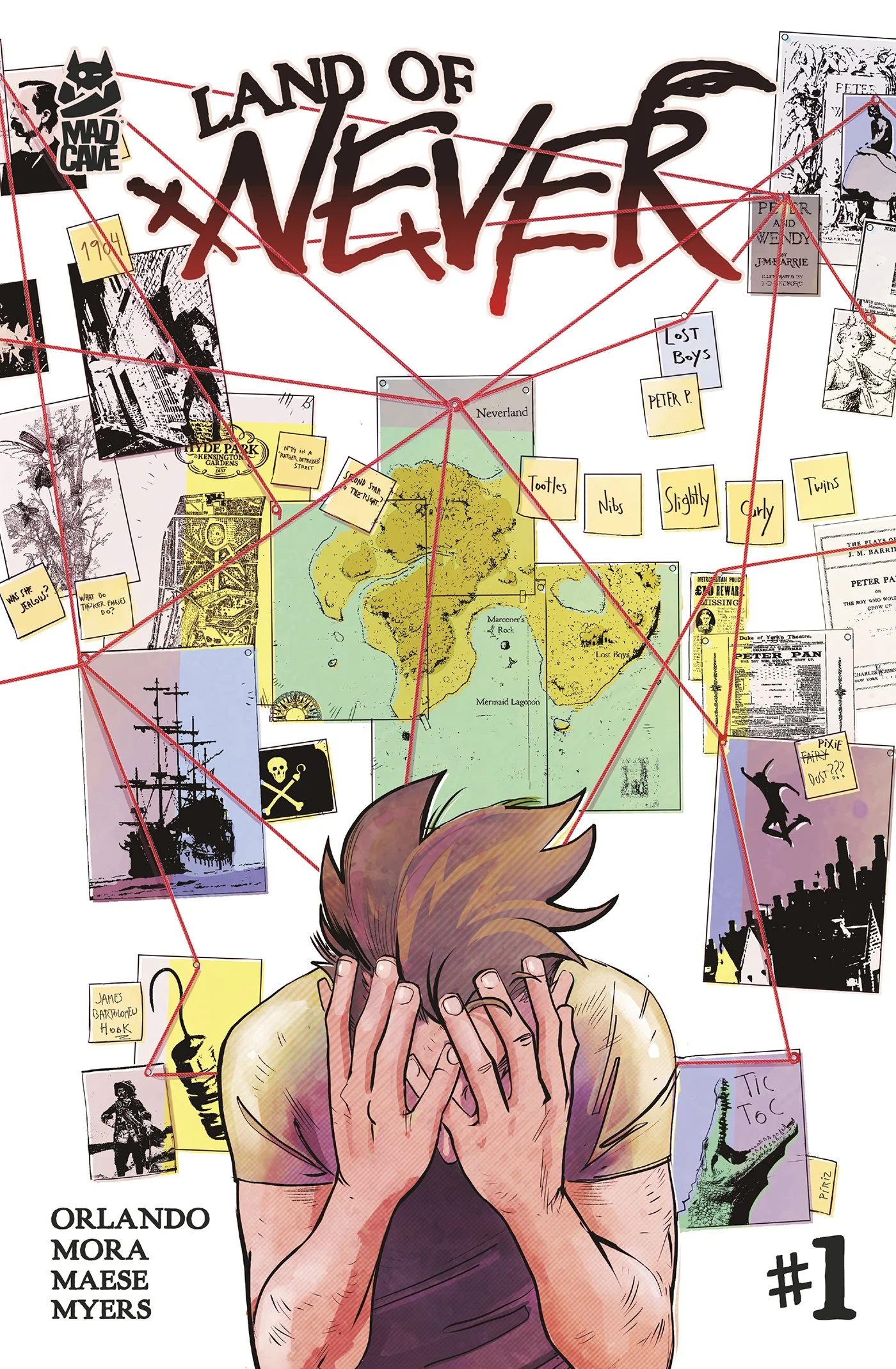 NST #1456: Land of Never #1 (2026), ‪Sebastián Píriz cover