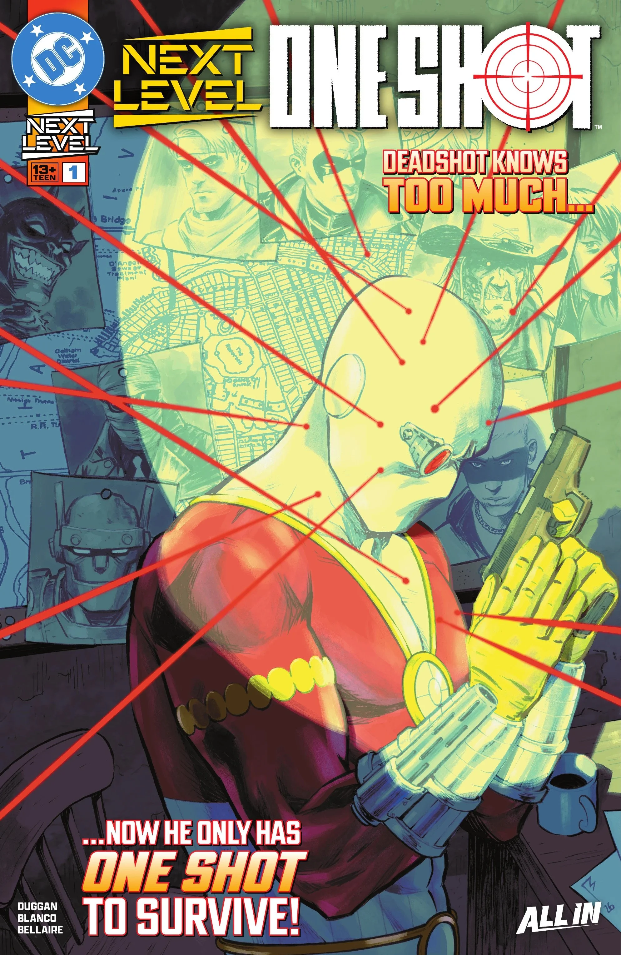 NST #1493: Next Level: One Shot #1 (2026), Fernando Blanco cover