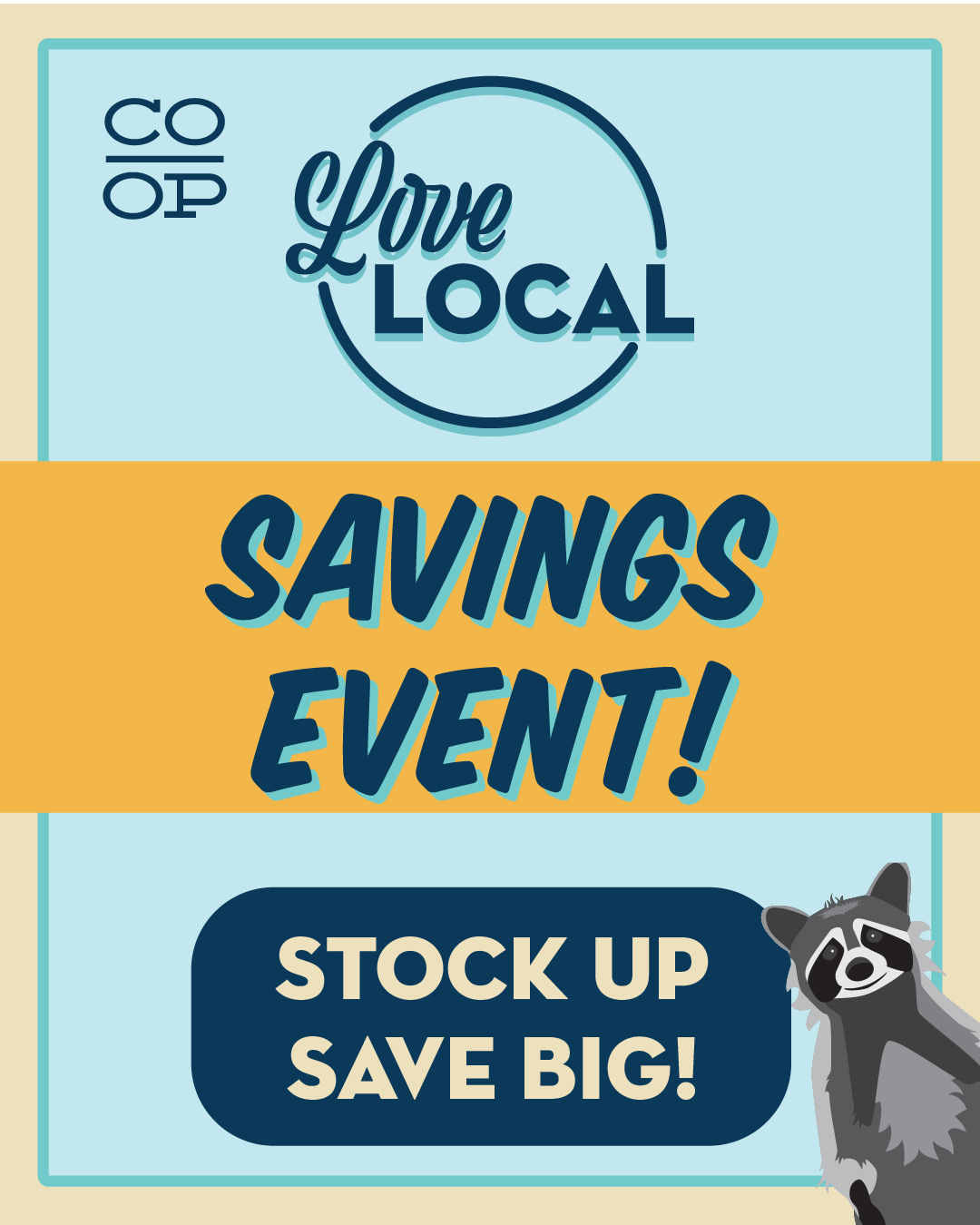 Love Local Saving Event