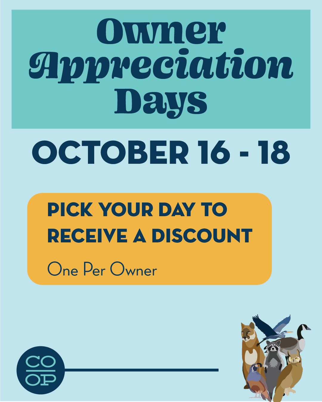 Owner Appreciation Days