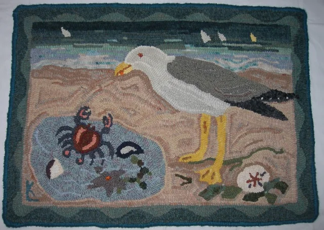 Cape Cod Tidal Pool, is one of several designs inspired by trips to Cape Cod.