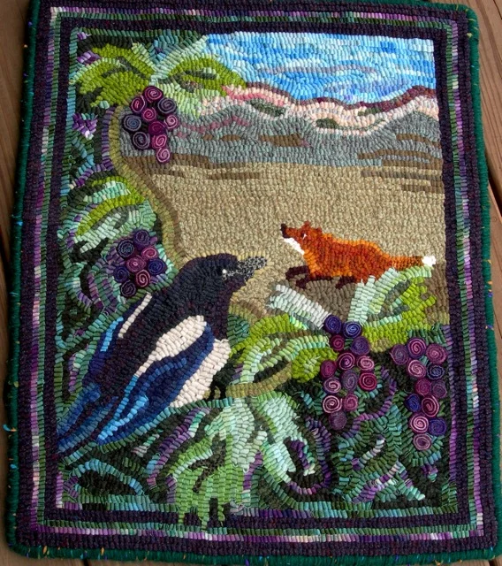 The Fox and the Grapes.