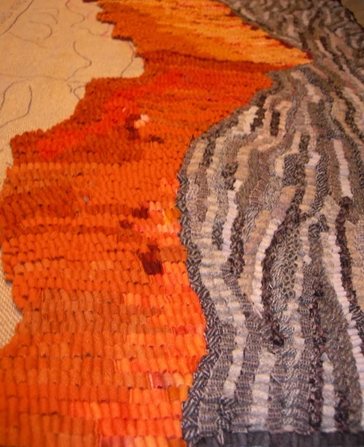 The lava is flowing....
