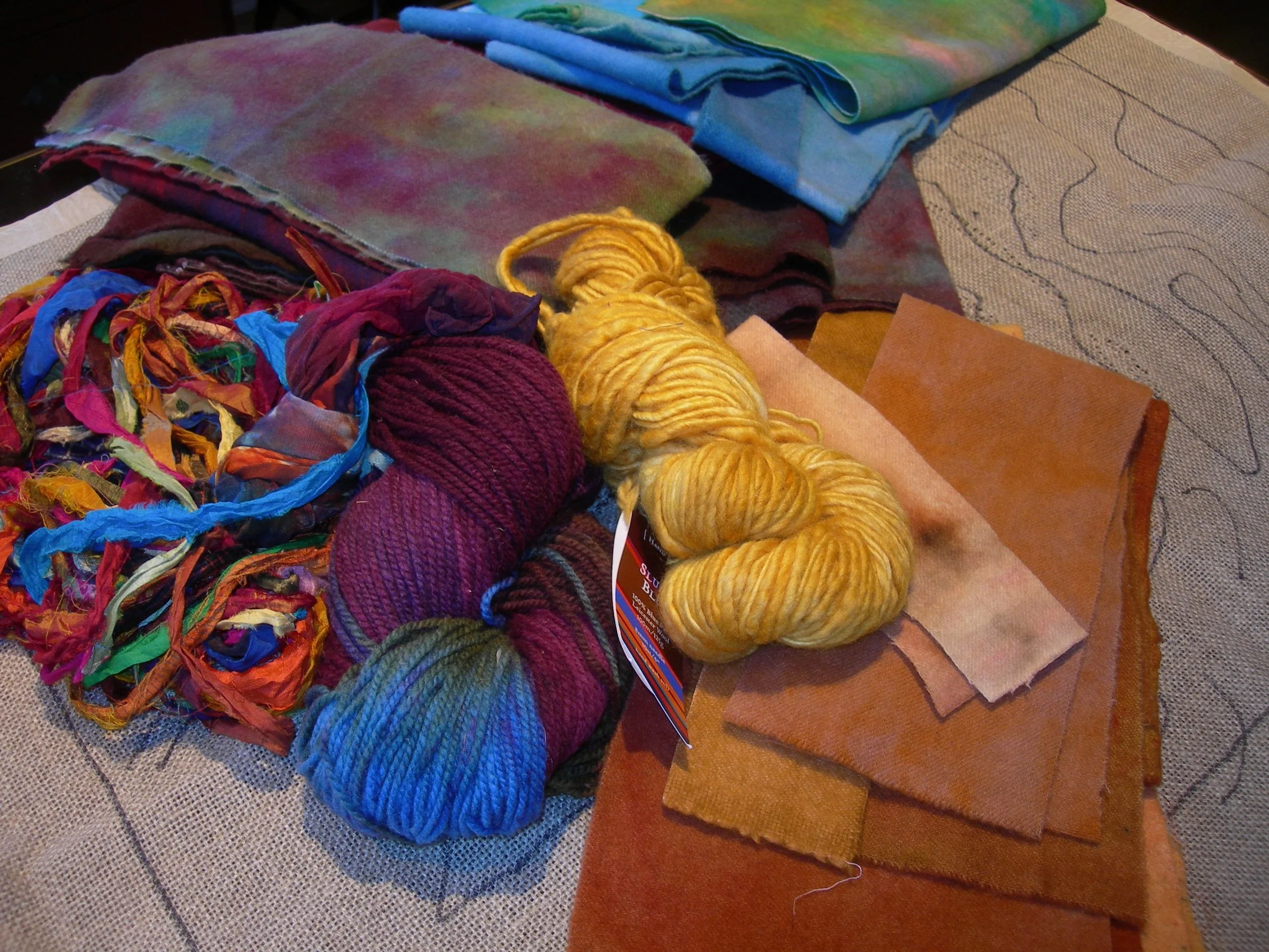Having a good stash is crucial when planning a new piece. 