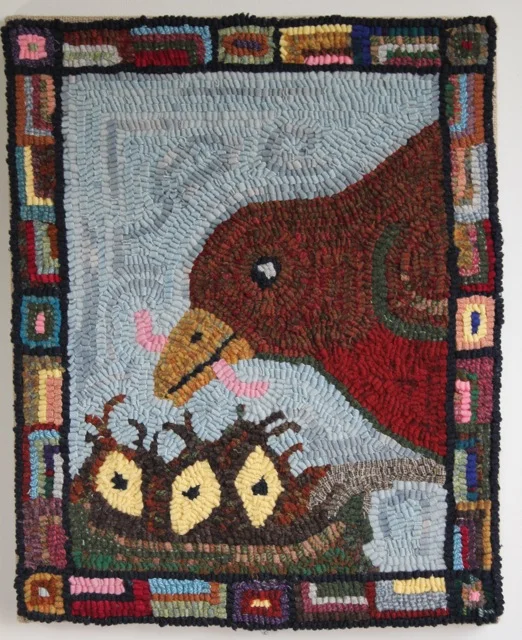 The Early Bird Gets the Worm 20” x 16”