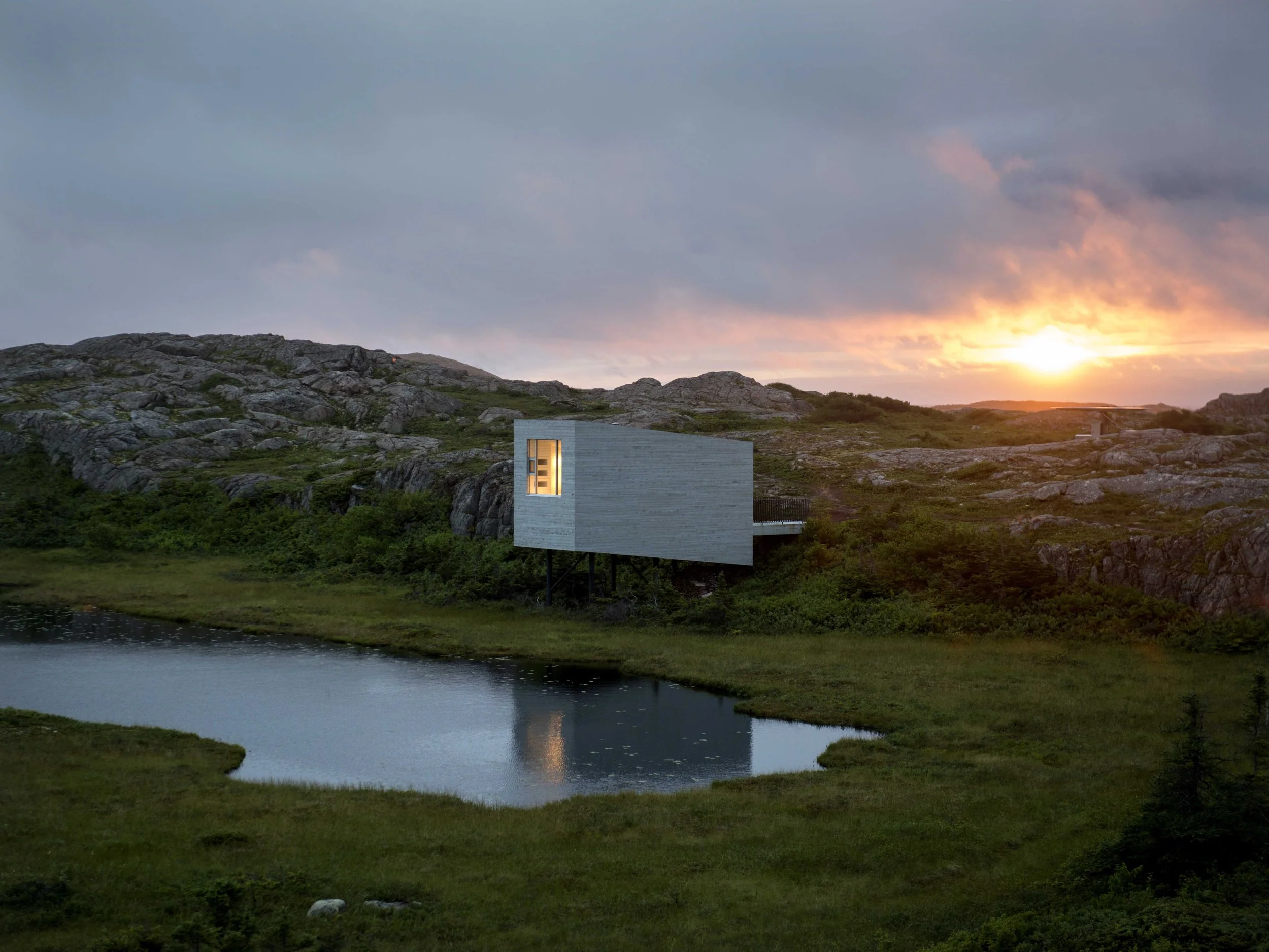 luxury hotel Canada | immersive experiences | creative travel | Eco travel | eco hotel | landscape hotel | nature hotel | nature destination | room and wild | Newfoundland | Fogo Island Inn