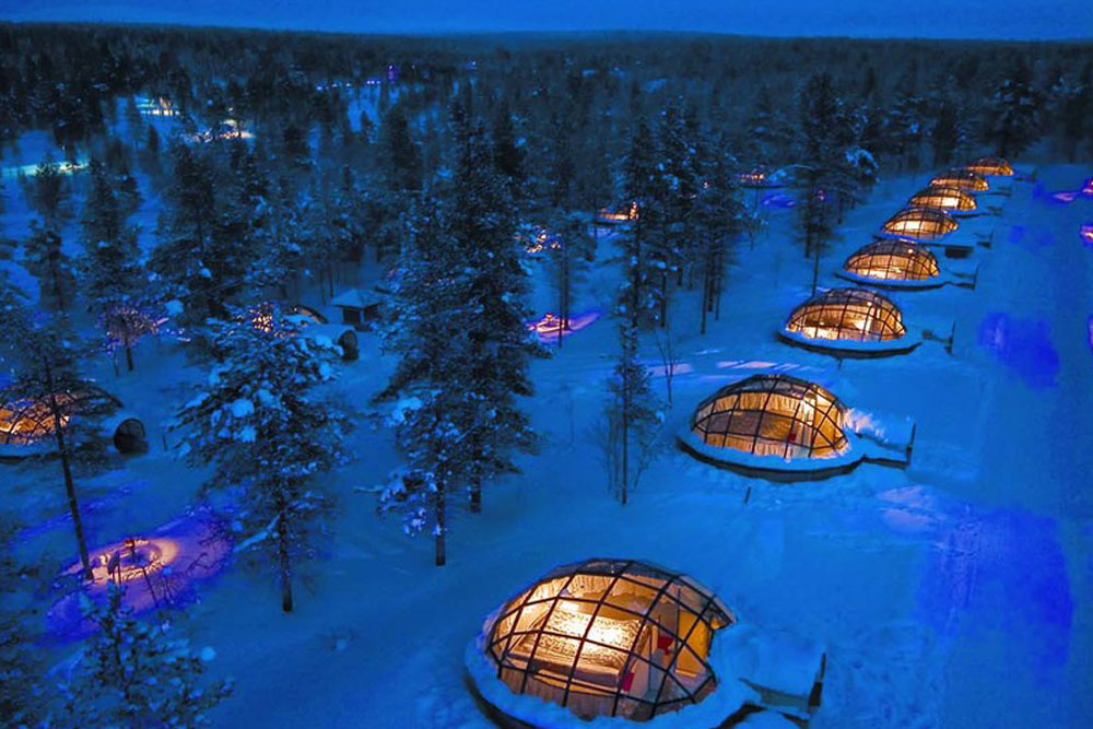 HOTEL KAKSLAUTTANEN IGLOO VILLAGE, FINLAND