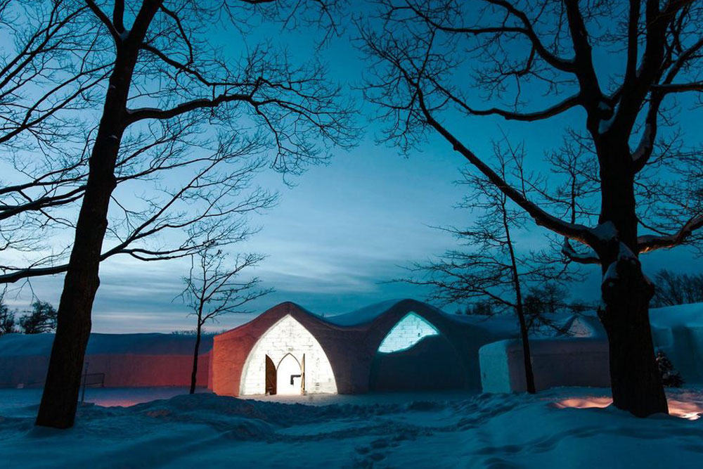 HÔTEL DE GLACE, QUEBEC, CANADA