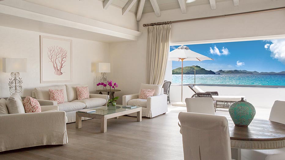 Beach suite│Cheval Blanc St-Barth Hotel