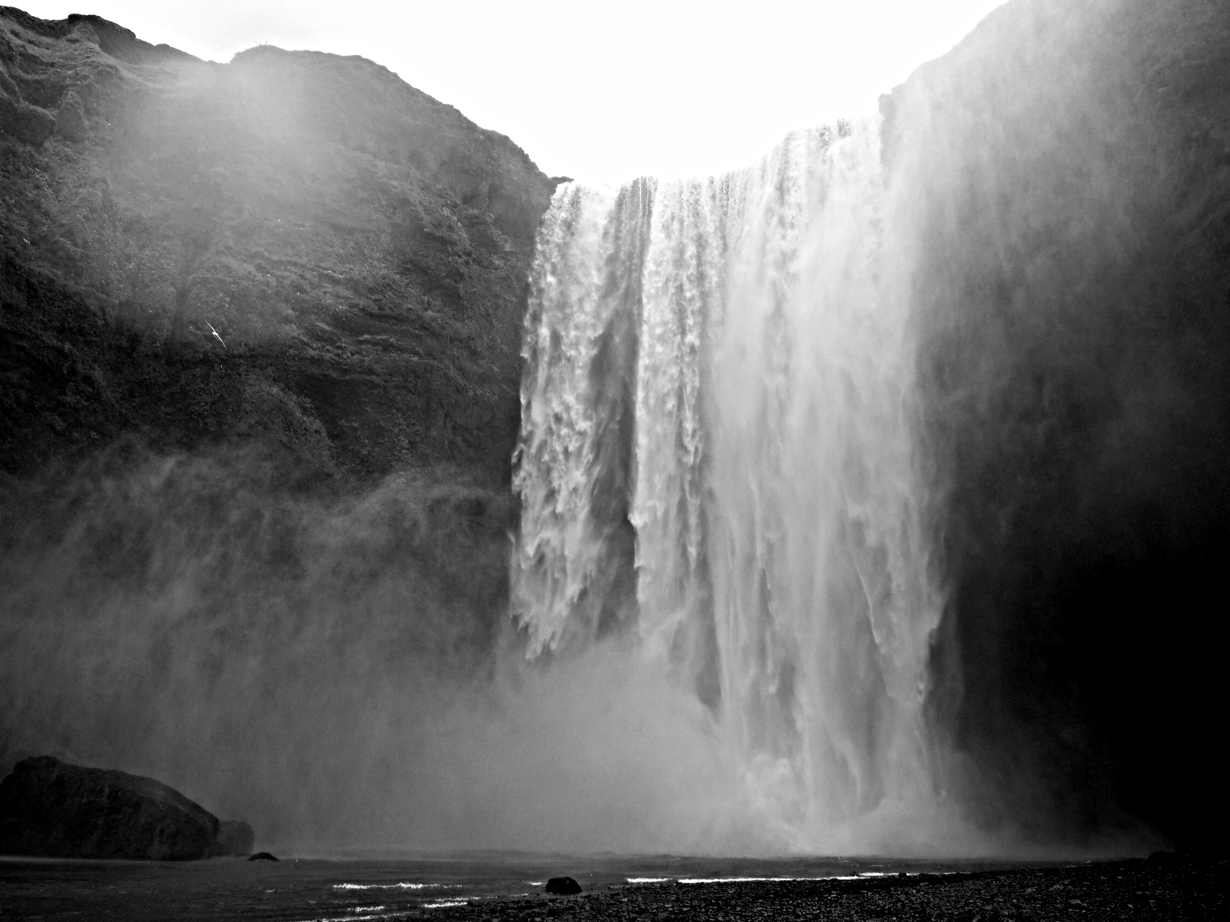 9PM SKOGAFOSS WATERfALL