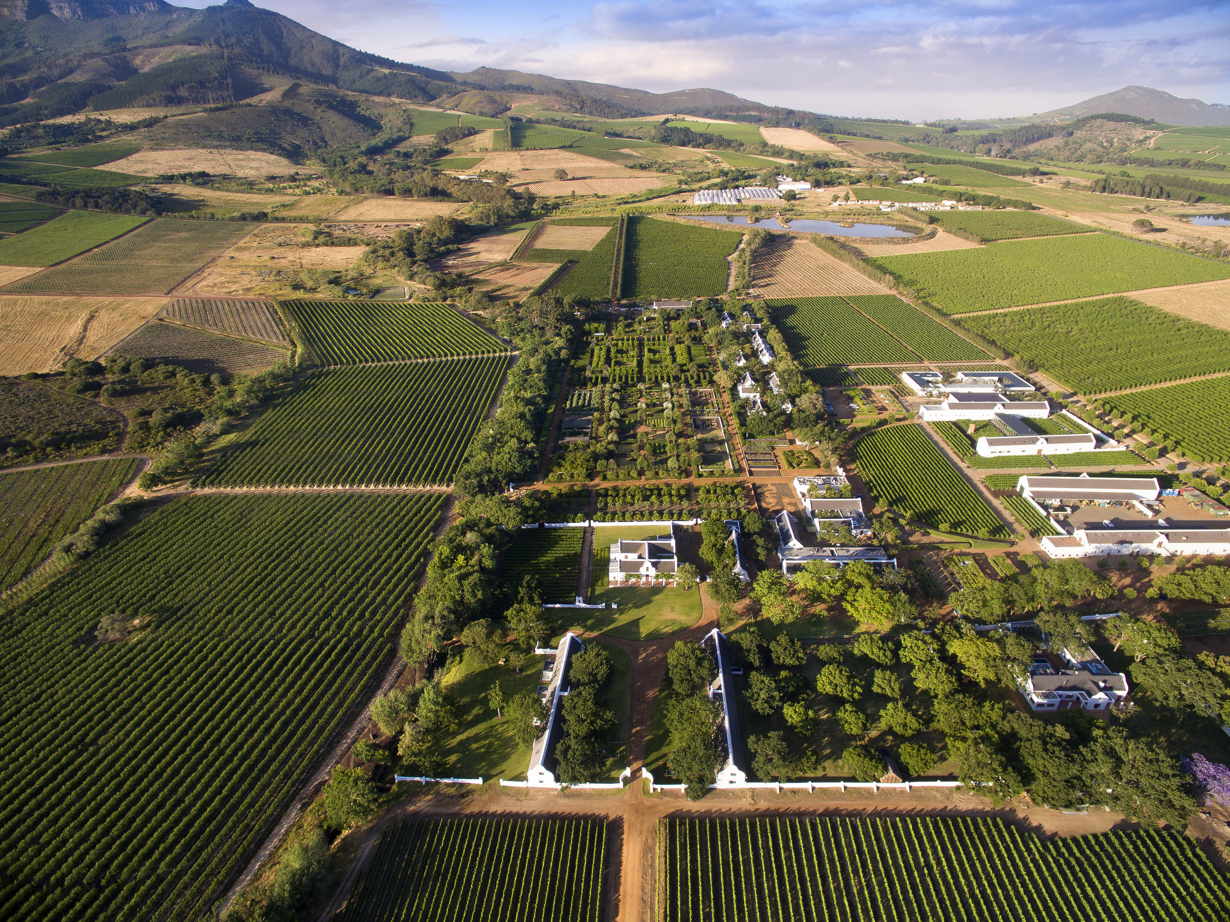 1.Drone view of Babylonstoren garden, cellars to the right 2.jpg