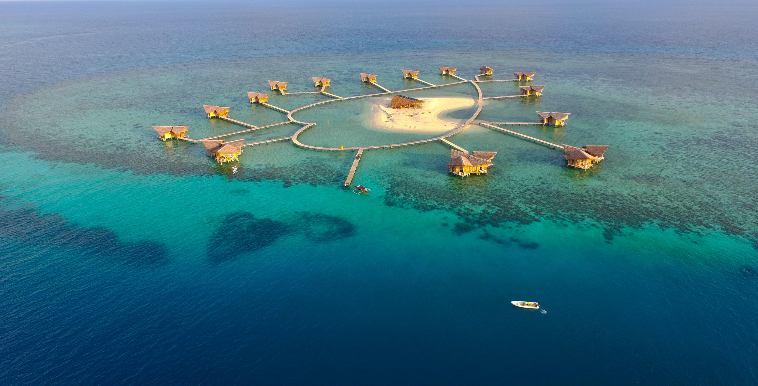 Overwater Bungalows | Pulo Cinta Resort