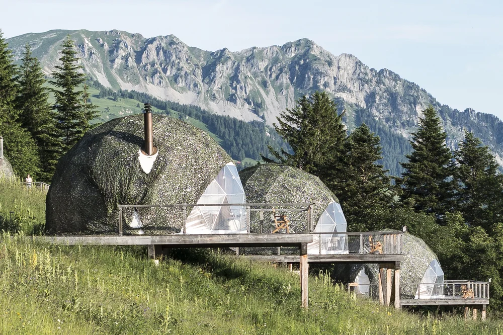 Whitepod Hotel, Switzerland — Room + Wild