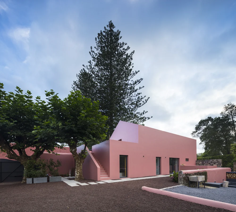 Pink House, Sao Miguel, The Azores — Room + Wild