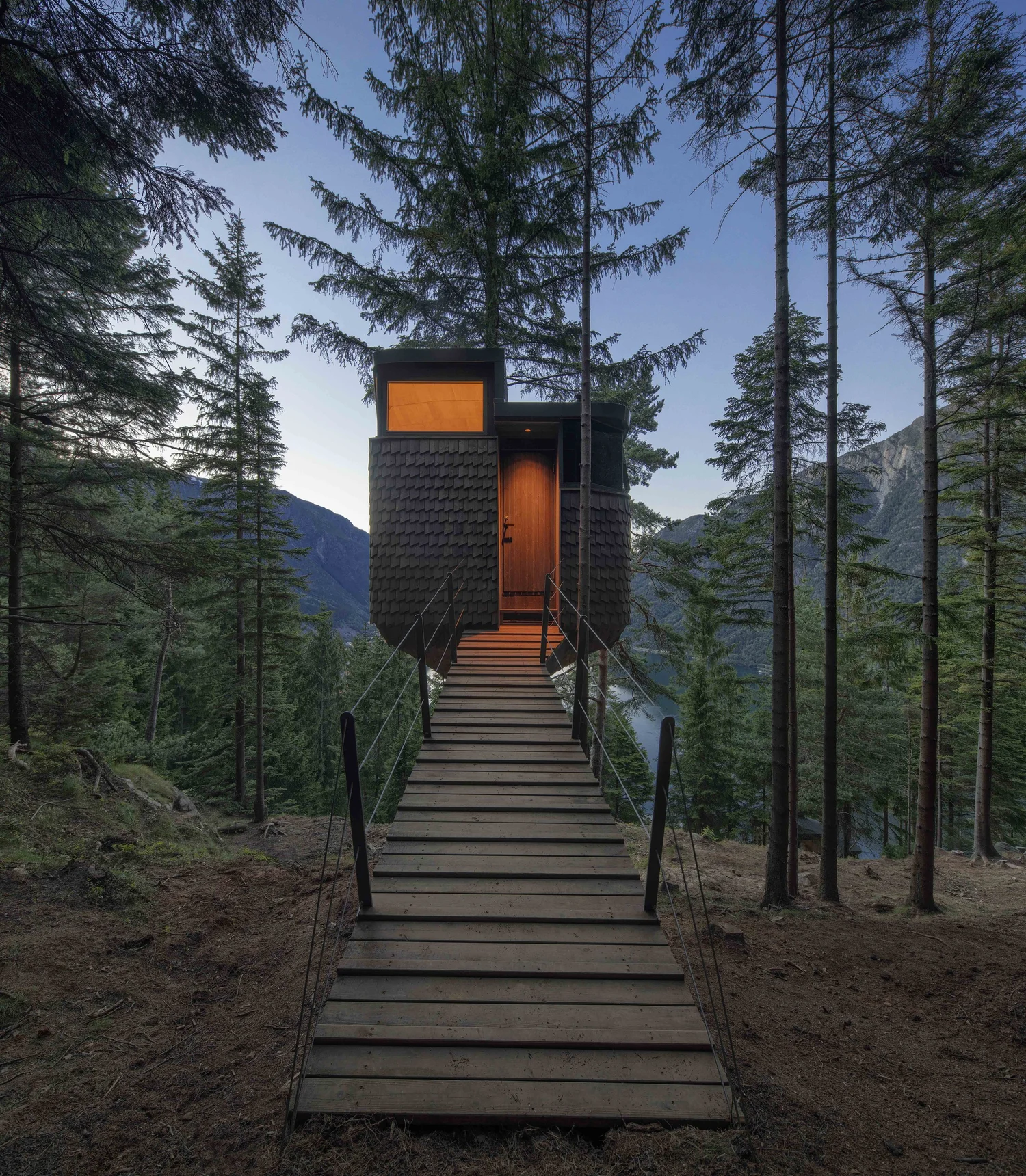 WOODNEST – Odda Treehouse — Room + Wild
