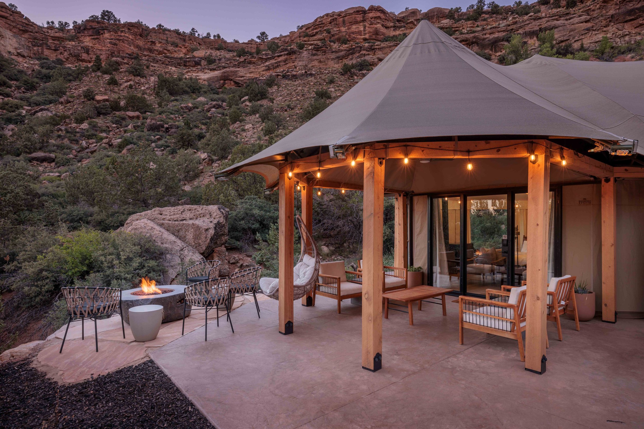 Zion National Park Hotels | Luxury Glamping | Nature Hotels | Landscape Hotels | Room and Wild | Utah hotels | Open Sky Zion