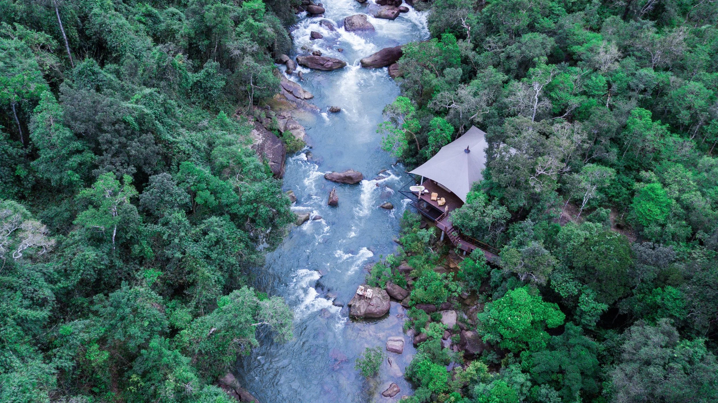 Cambodia Hotel | Glamping | Nature Hotel | Landscape Hotel | Room and Wild | Eco Hotel | Adventure Hotel | Jungle Hotel | Cardamom mountains | Shinta Mani Wild