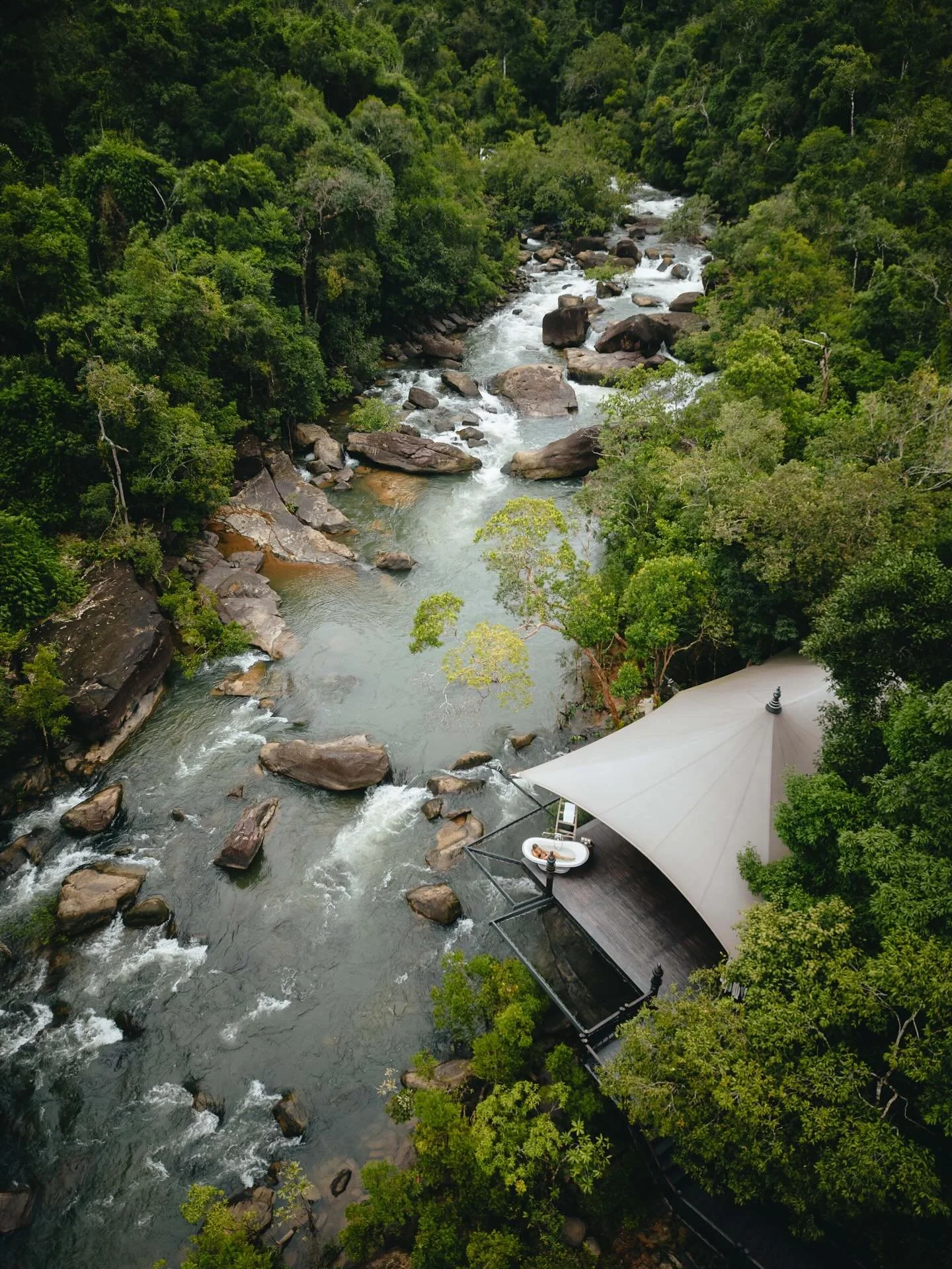 In the heart of Cambodia&rsquo;s Southern Cardamom rainforest, Shinta Mani Wild unfolds as an adventure in pure conservation. Founded by Bill Bensley, this private sanctuary sits within one of Southeast Asia&rsquo;s last great wildlife corridors, hom