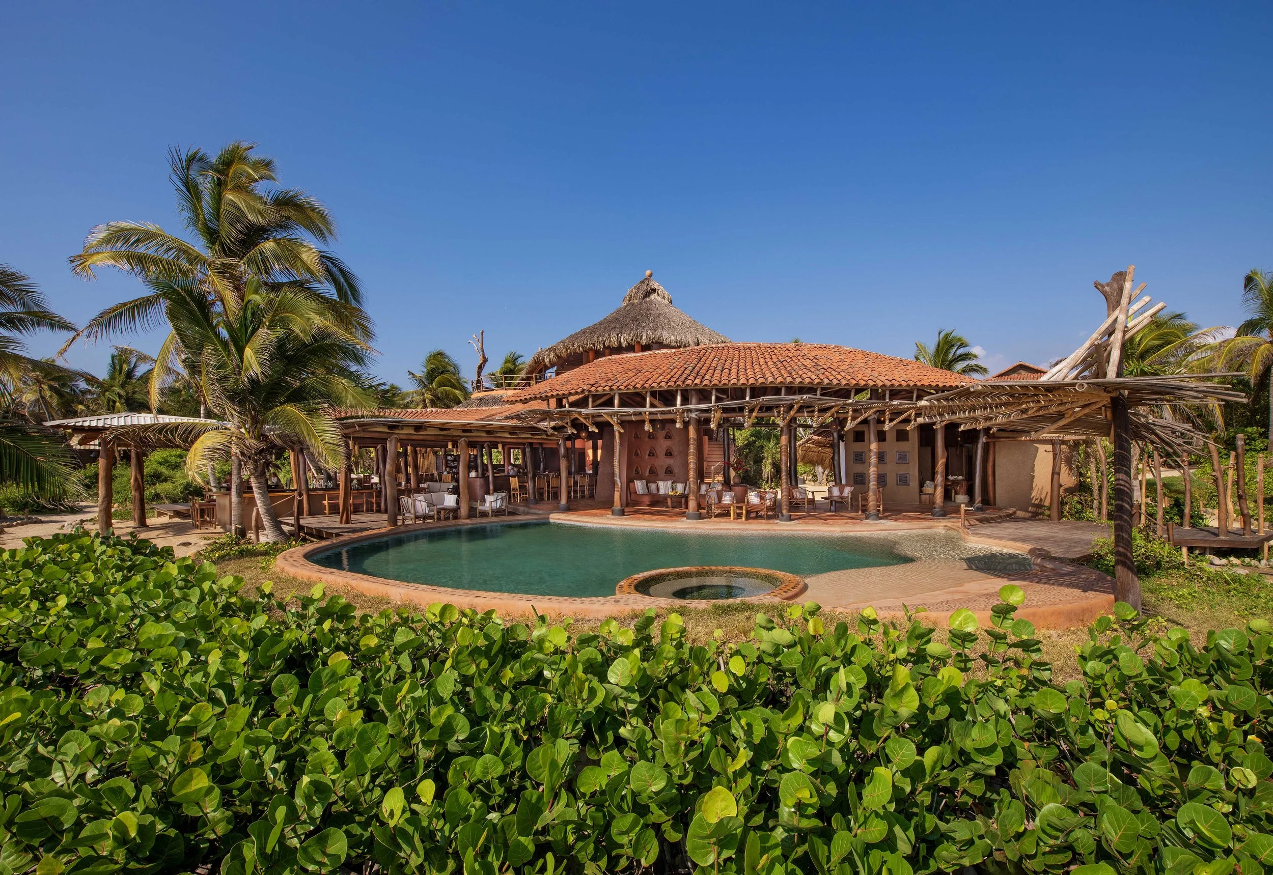  Mexico Beach Hotels | organic architecture | treehouse | Eco travel | eco luxury hotel | adventure hotel | landscape hotel | nature hotel | nature destination | room and wild | Playa Viva