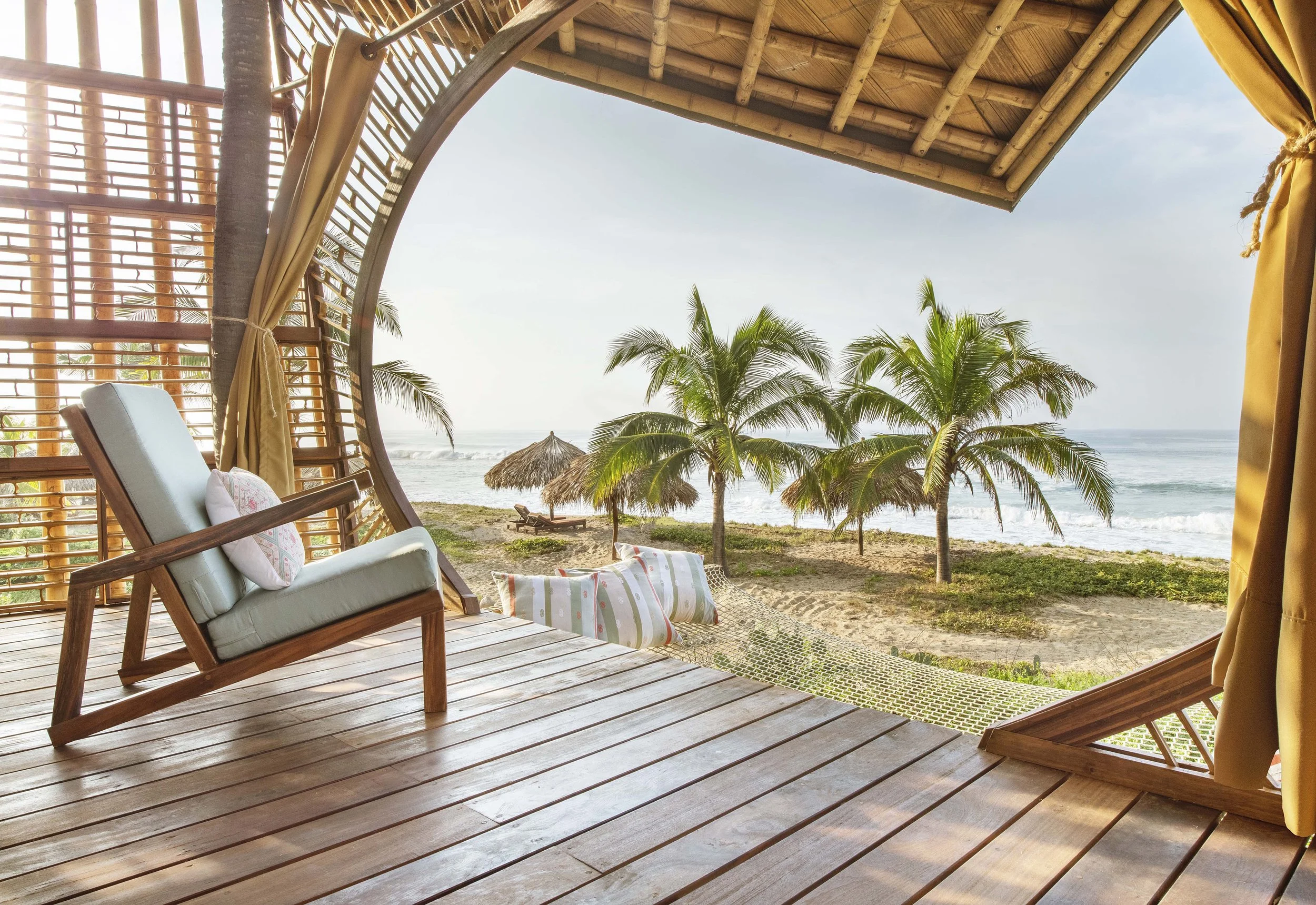  Mexico Beach Hotels | organic architecture | treehouse | Eco travel | eco luxury hotel | adventure hotel | landscape hotel | nature hotel | nature destination | room and wild | Playa Viva