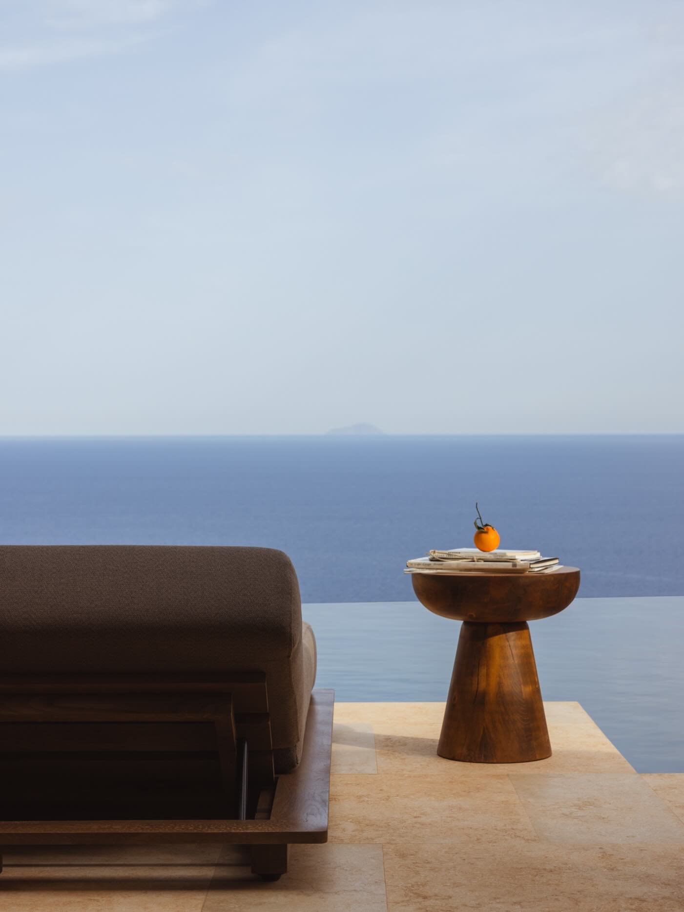 Blue has a way of slowing everything down. It mirrors sky and water, elements that hold both vastness and depth, inviting the mind to expand while the body softens. Exposure to blue tones has been linked to a calming effect on the nervous system, low