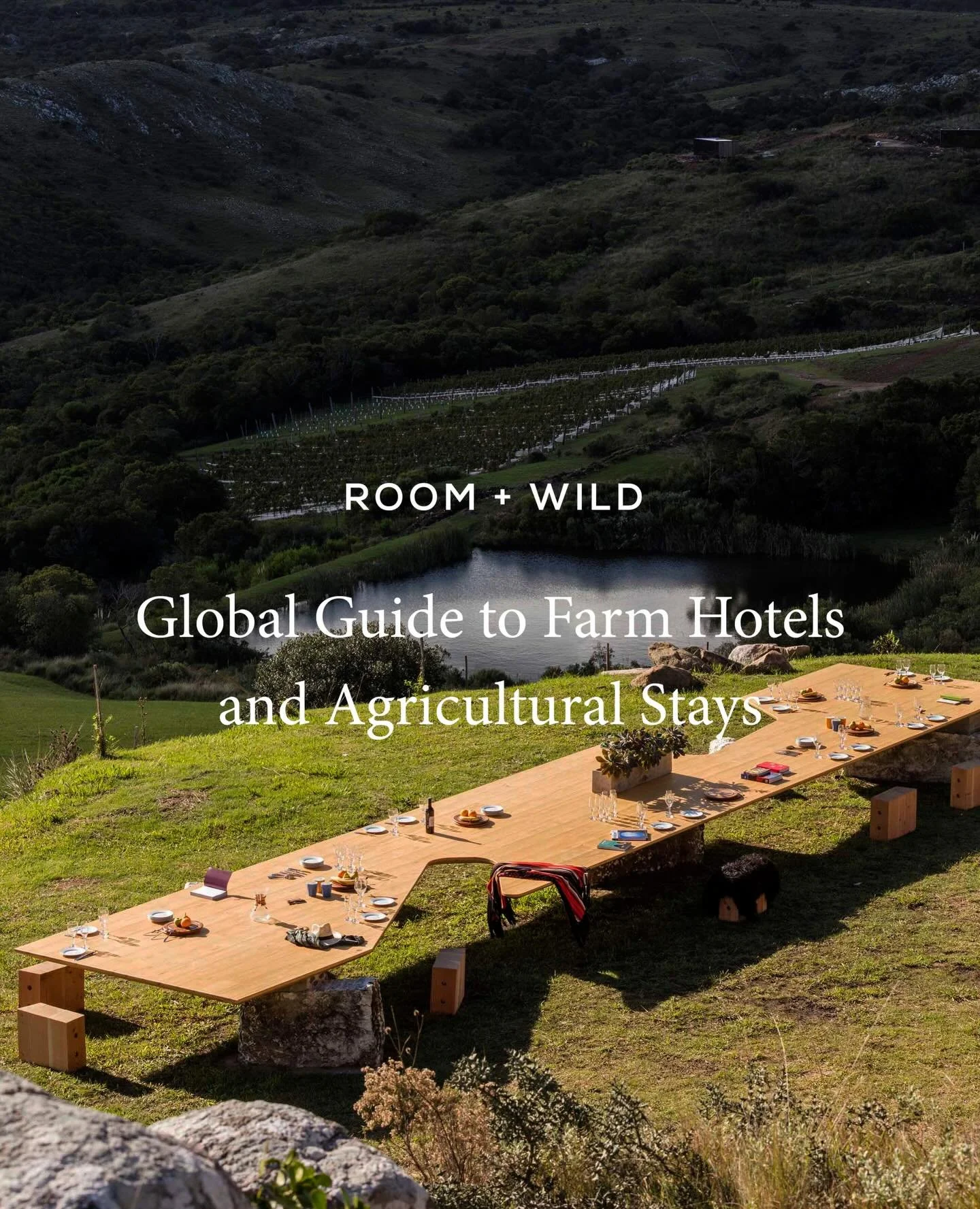 Agricultural hotels sit at the intersection of landscape, cultivation, and daily life. They are places where working land is not separated from hospitality, but folded into it, so that food, place, and rhythm are experienced as part of the same syste