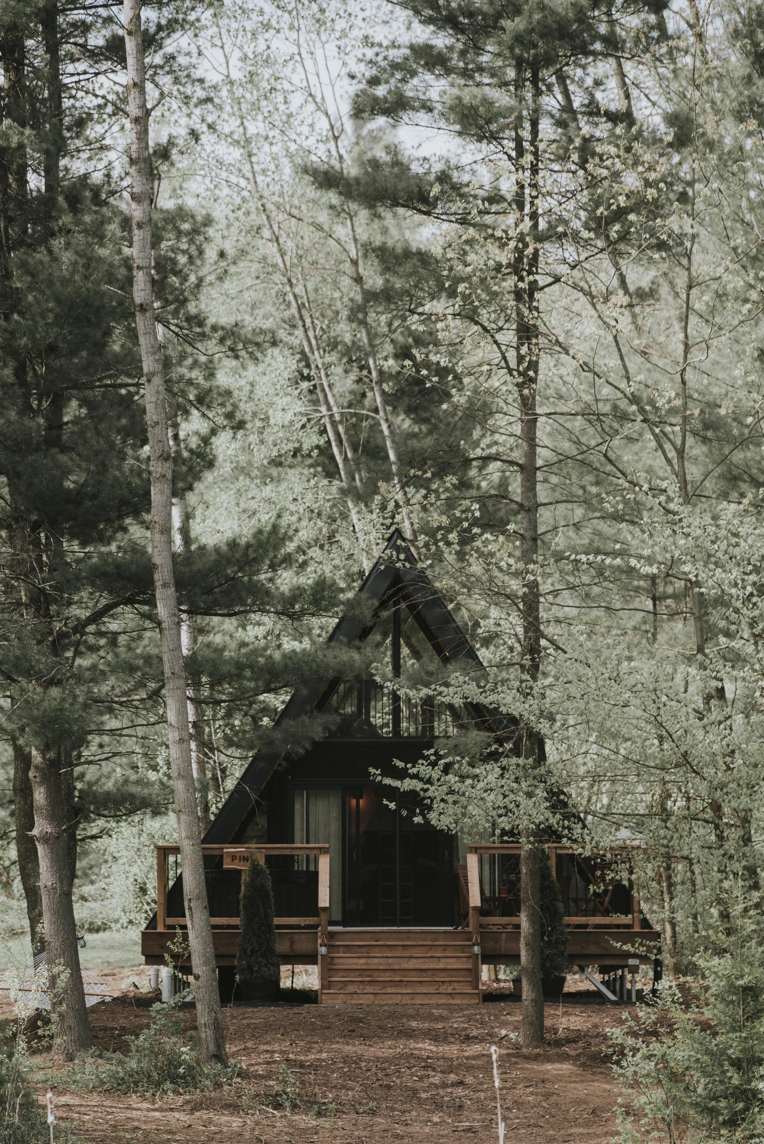 Glamping | A Frames | Nature Hotel | Landscape Hotel | Ontario Hotel | Treehouse | Canada Hotel | Whispering Springs Wilderness Retreat