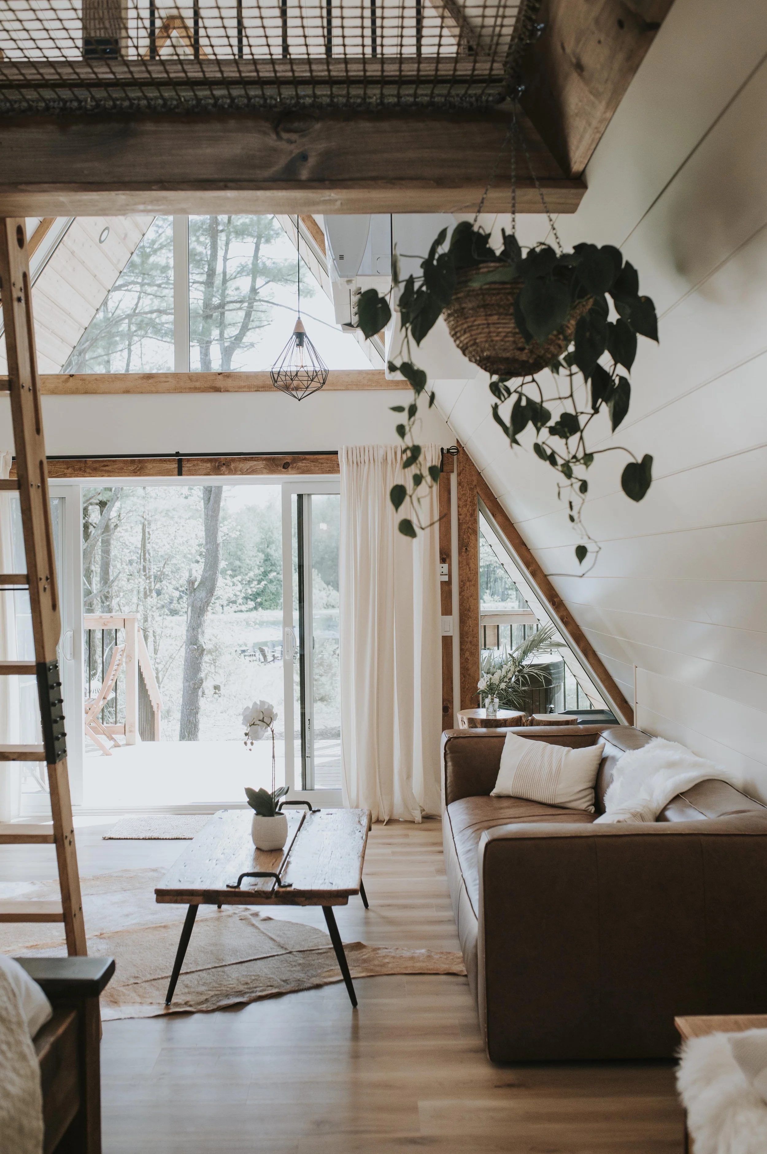 Glamping | A Frames | Nature Hotel | Landscape Hotel | Ontario Hotel | Treehouse | Canada Hotel | Whispering Springs Wilderness Retreat