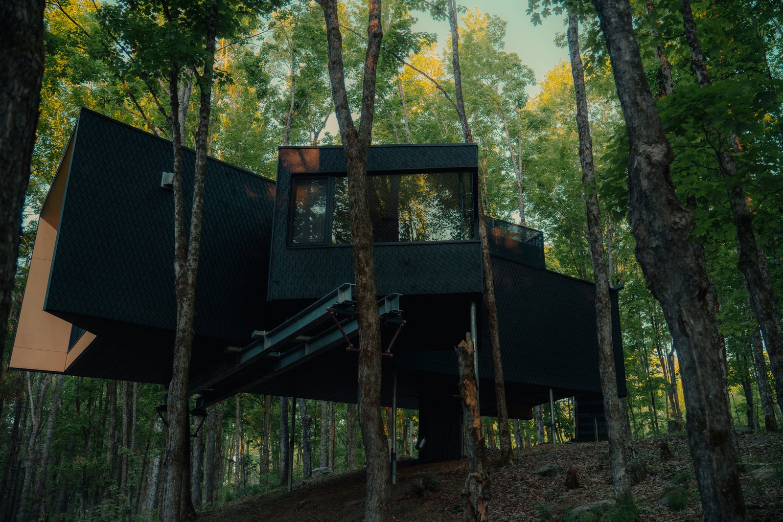 Treehouse Hotels | Canada Hotels | Eco travel | eco hotel | Slow travel | landscape hotel | nature hotel | nature destination | room and wild | Ontario boutique Hotel | Fort Treehouse Co.