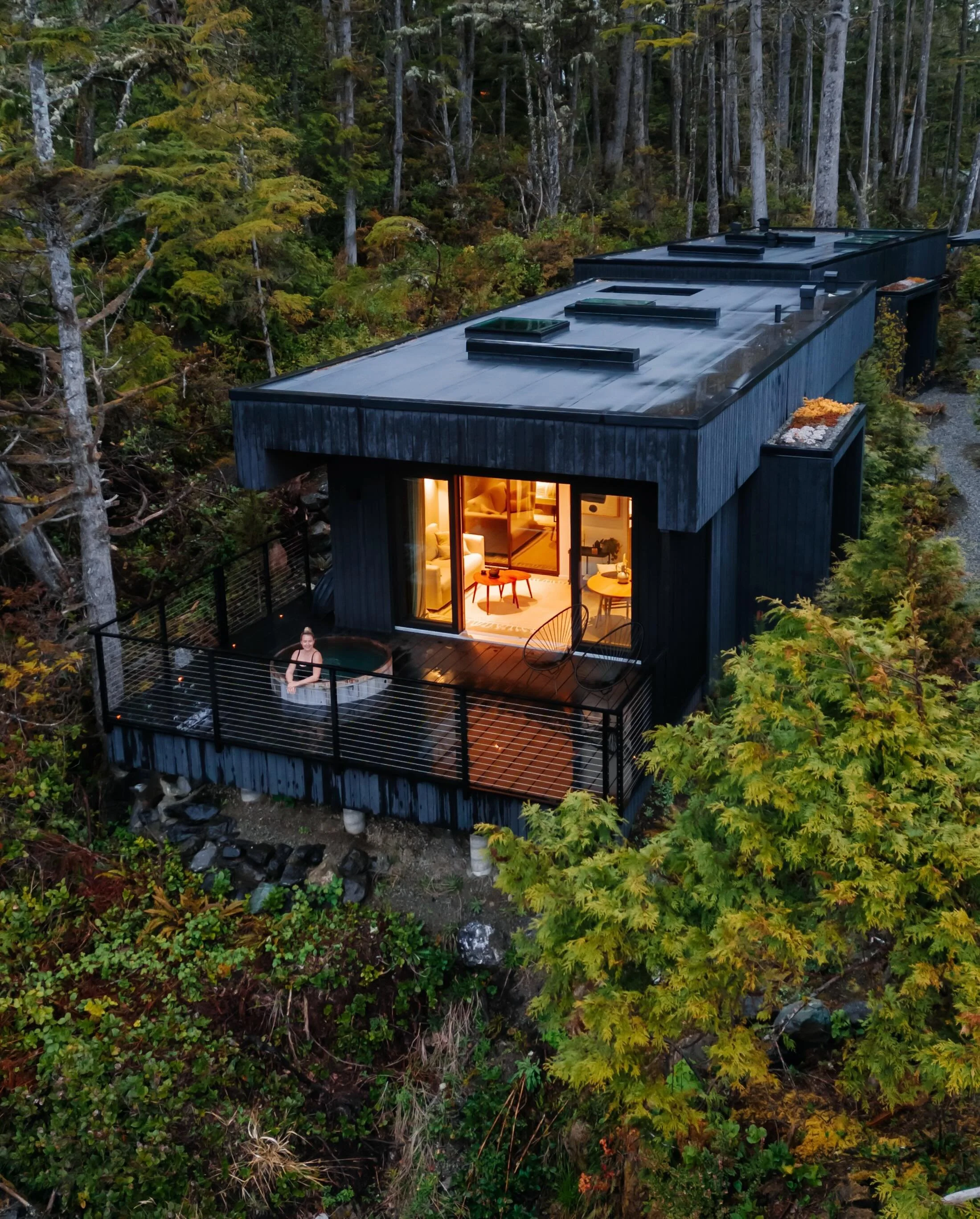 The experience at Nami Project begins with the forest. Located within the coastal Douglas fir ecosystems of British Columbia&rsquo;s Gulf Islands, the property is surrounded by some of the oldest and most ecologically significant forests on Canada&rs