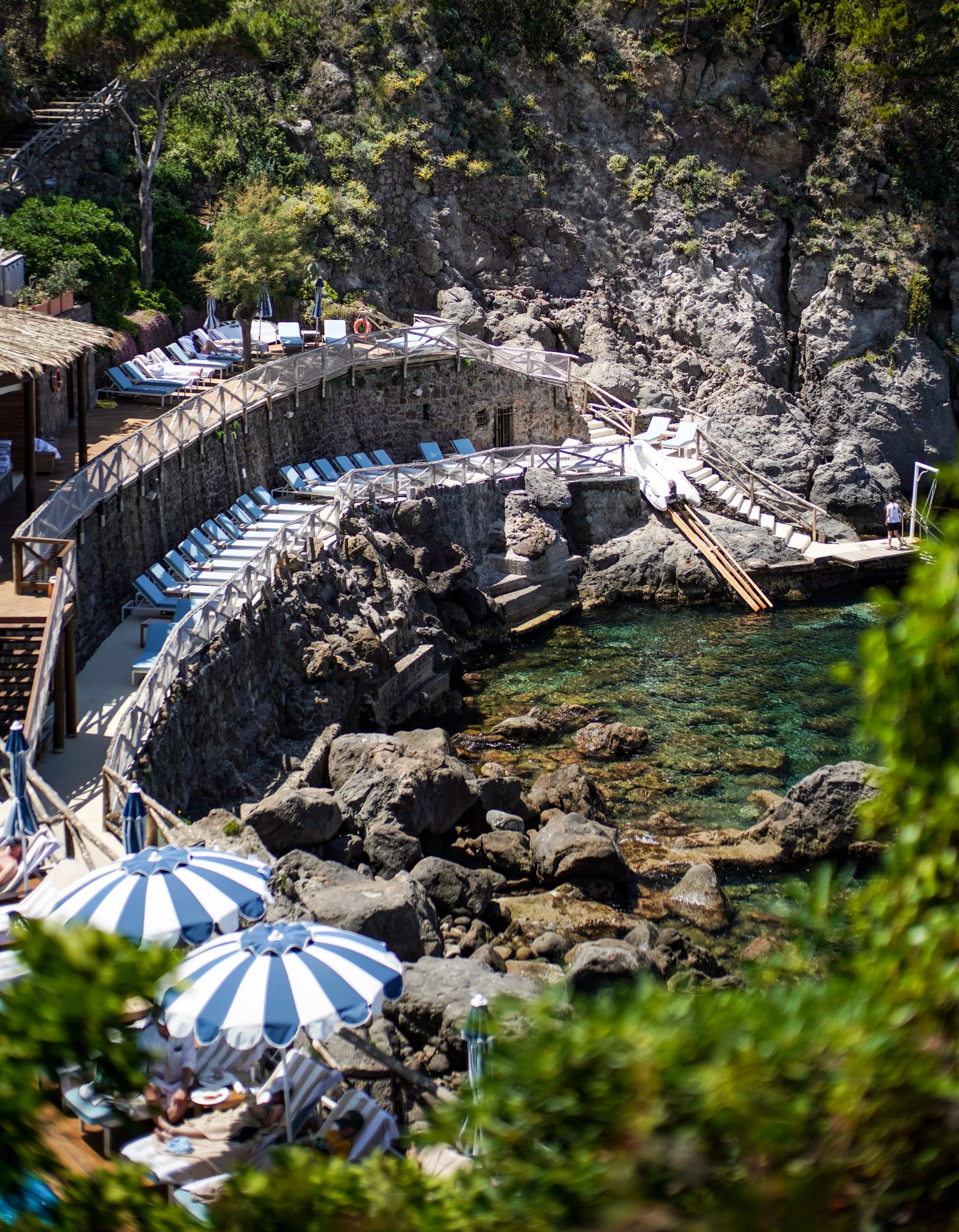 Mezzatorre Hotel &amp; Thermal Spa sits on the northwestern edge of Ischia, a volcanic island shaped by eruptions, uplift, thermal springs and the slow meeting of land and sea. Rising from the Bay of Naples, Ischia is built from layers of tuff and vo