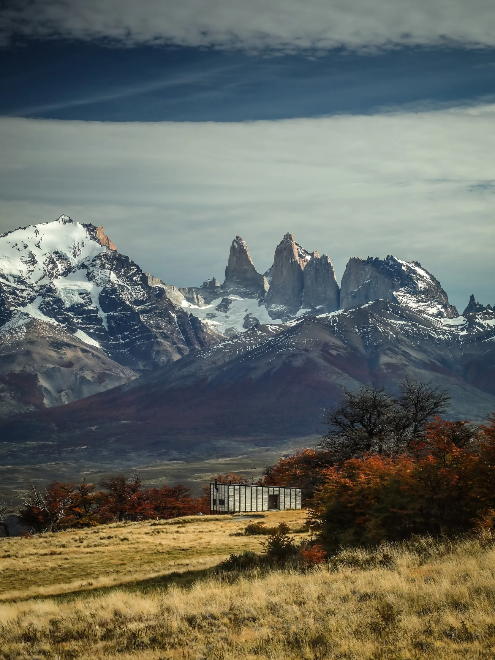 Submerged in the vast, wind-swept steppes of Torres del Paine, Awasi Patagonia approaches remote hospitality through an intimate architectural lens. Twelve private wooden villas&mdash;inspired by old Patagonian ranches and built using local Lenga woo