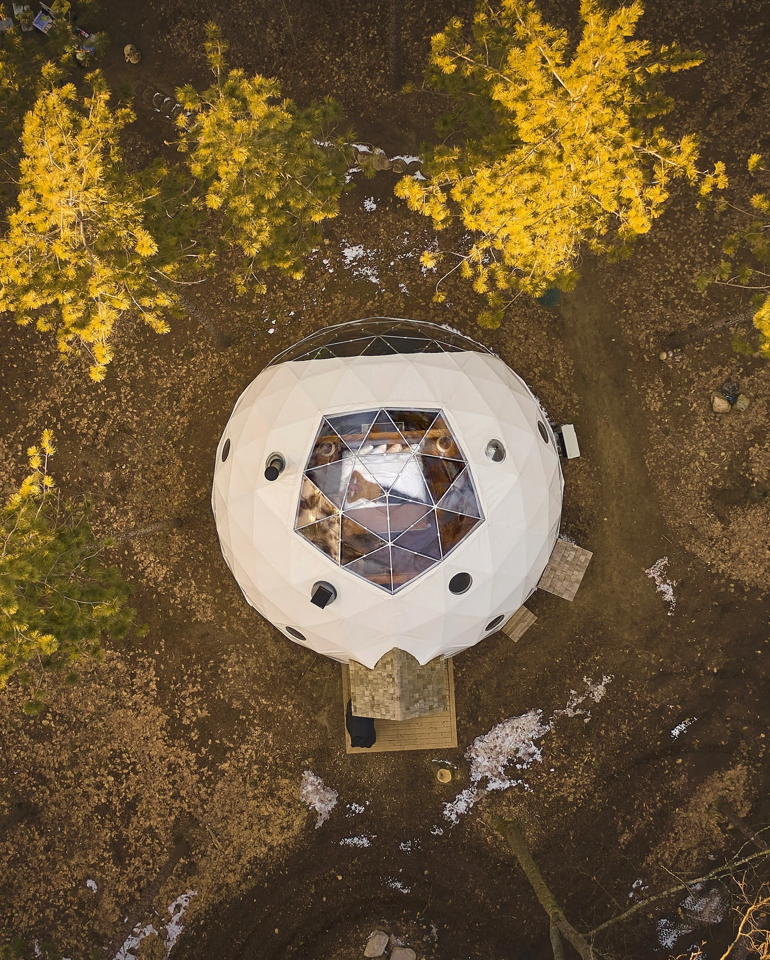 Situated along the glacial Oro Moraine in Oro-Medonte, Ontario, Glen Oro Farm encompasses over two hundred acres of rolling sandy knolls, natural kettles, and old-growth hardwood forest. 

The estate evolved from a world-class equestrian facility int