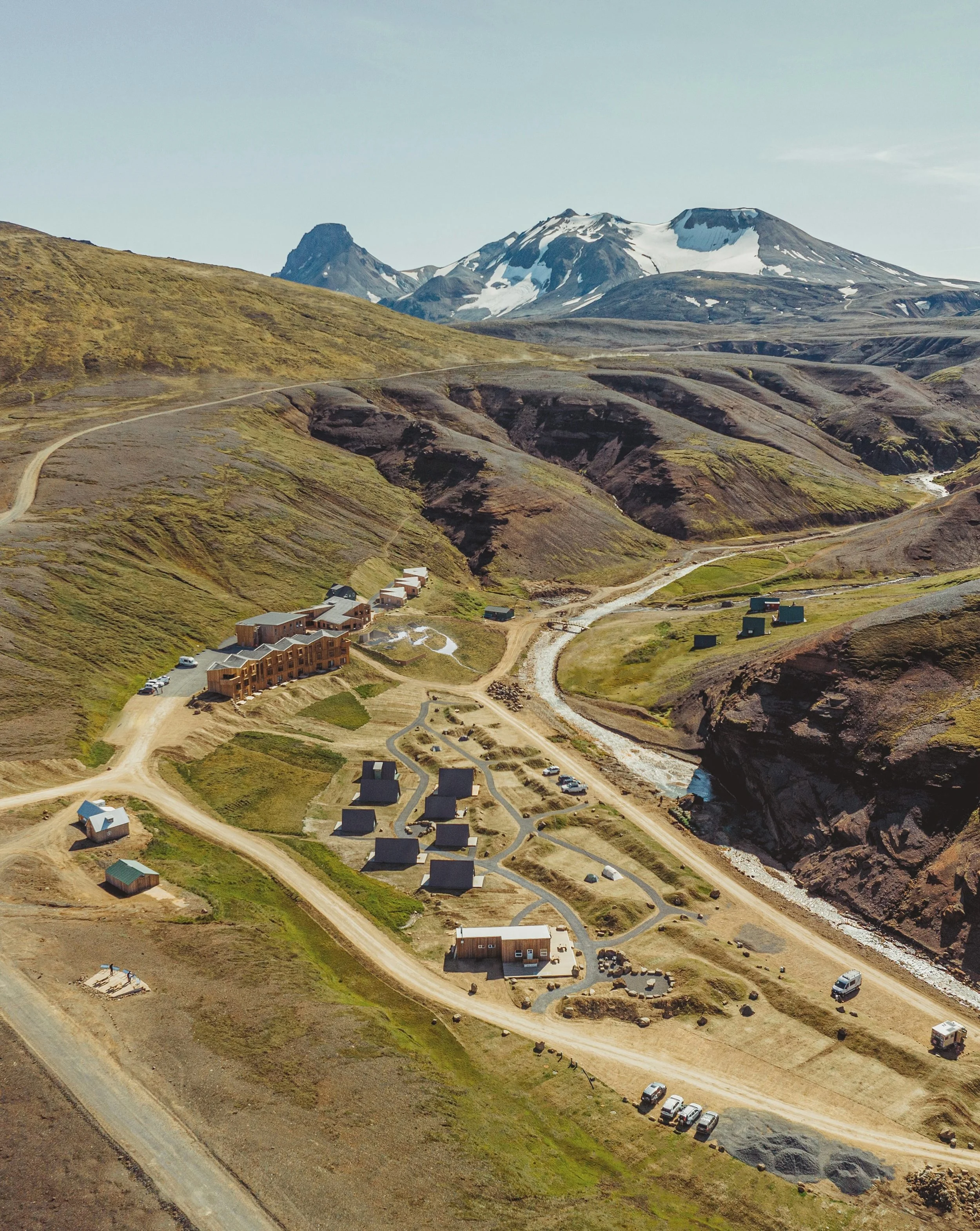 Situated deep within the rugged interior of Iceland&rsquo;s Central Highlands, Highland Base Kerlingarfj&ouml;ll sits at the base of a dramatic mountain range defined by steaming geothermal valleys, rust-hued rhyolite peaks, and snowfields. 

The pro