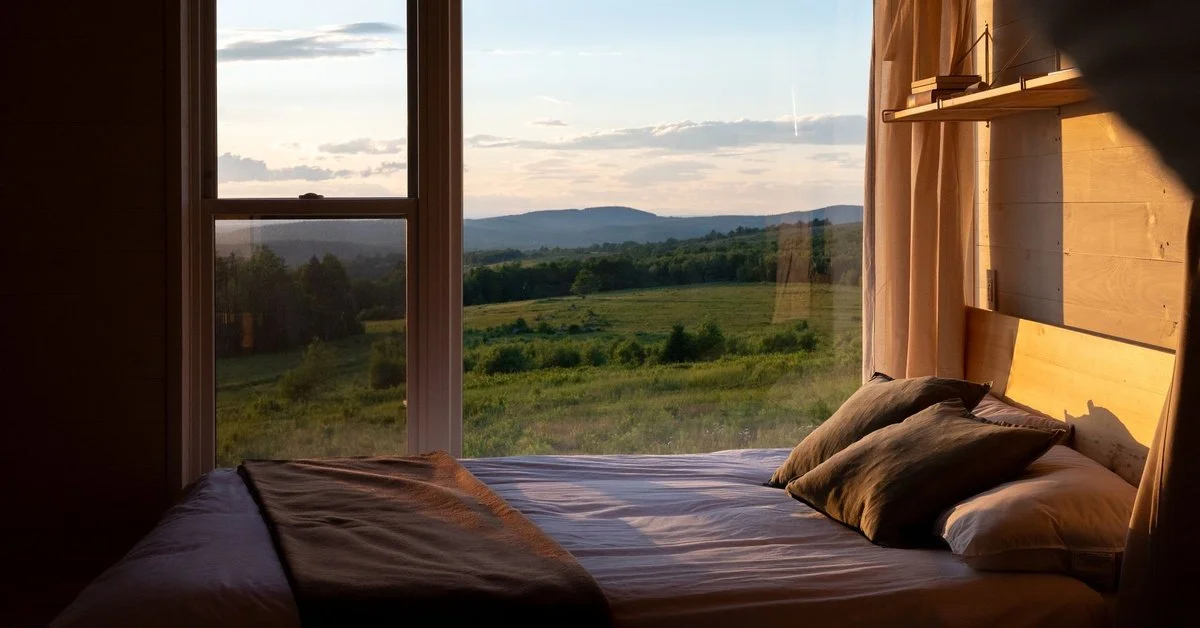 Glamping | Cabins | Maine Hotels | Orland | Eco travel | eco hotel | Slow travel | landscape hotel | nature hotel | nature destination | room and wild | Penobscot Bay | Acadia Park | Lantern Camp