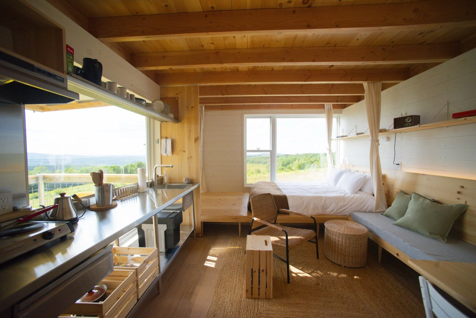 Glamping | Cabins | Maine Hotels | Orland | Eco travel | eco hotel | Slow travel | landscape hotel | nature hotel | nature destination | room and wild | Penobscot Bay | Acadia Park | Lantern Camp