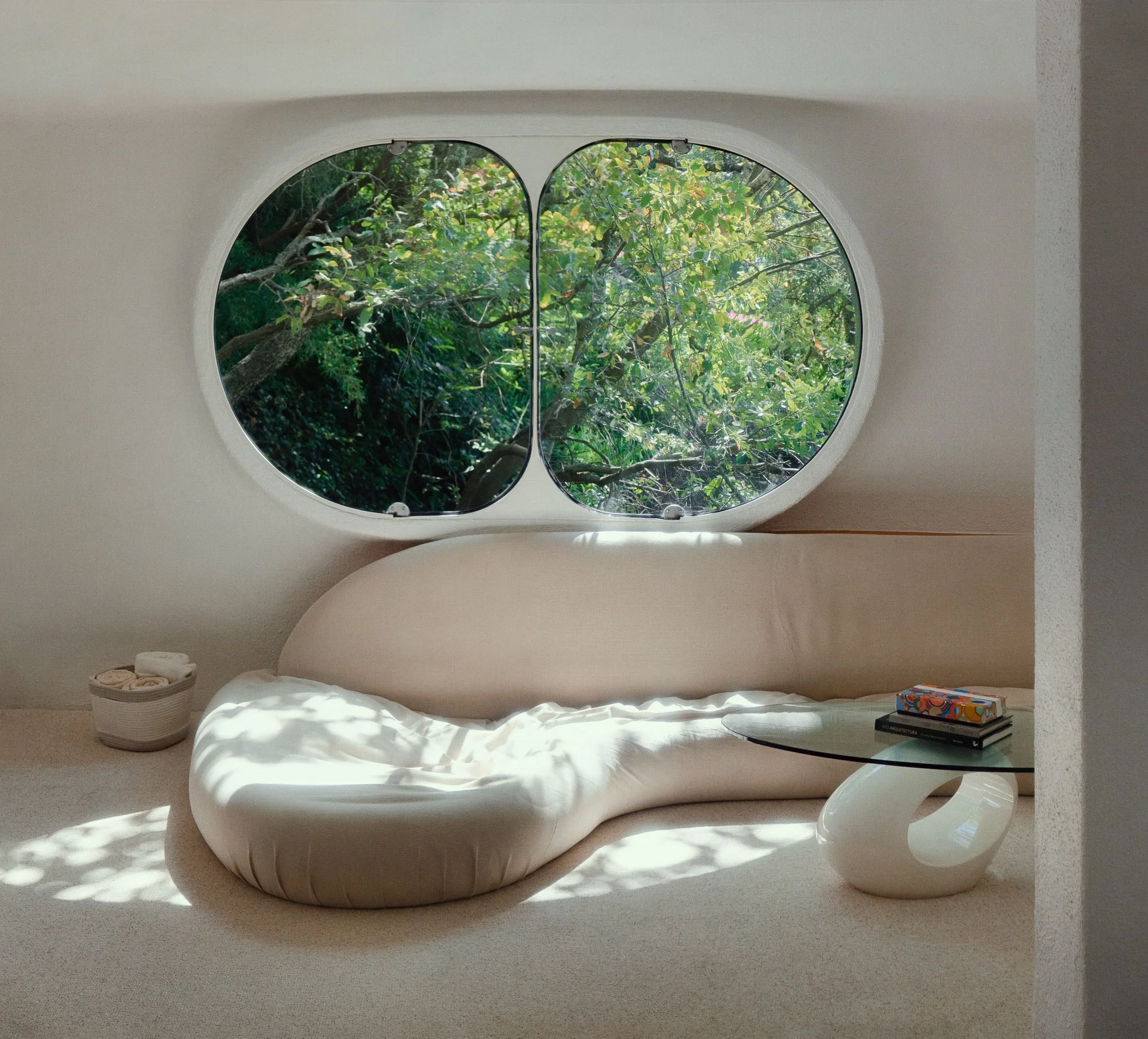 landscape architecture | Nature-inspired architecture | organic architecture | Eco travel | eco hotel | landscape hotel | nature hotel | nature destination | room and wild | luxury villa mexico city | El Nido de Quetzalcoatl | Javier Senosiain