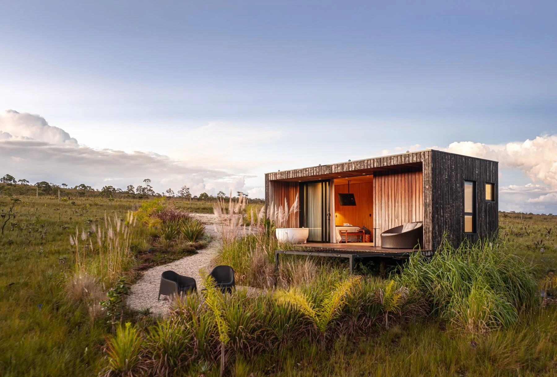 Brazil Hotels | Quiet Luxury  | wellness travel | mindfulness | Eco travel | eco hotel | Slow travel | landscape hotel | nature hotel | nature destination | room and wild | design cabin | Mirante Atria