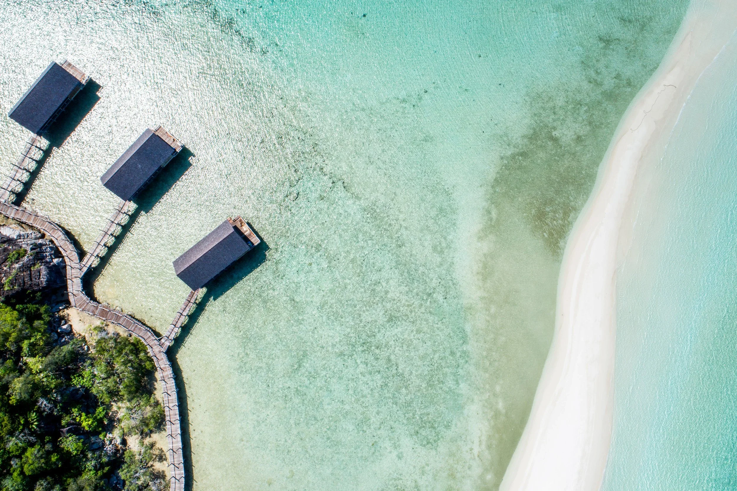 Indonesia hotel | Anambas Archipelago | over the water villas | mindfulness | colour theory | colour psychology | Eco travel | eco hotel | landscape hotel | nature hotel | nature destination | room and wild | luxury hotel | Bawah Reserve