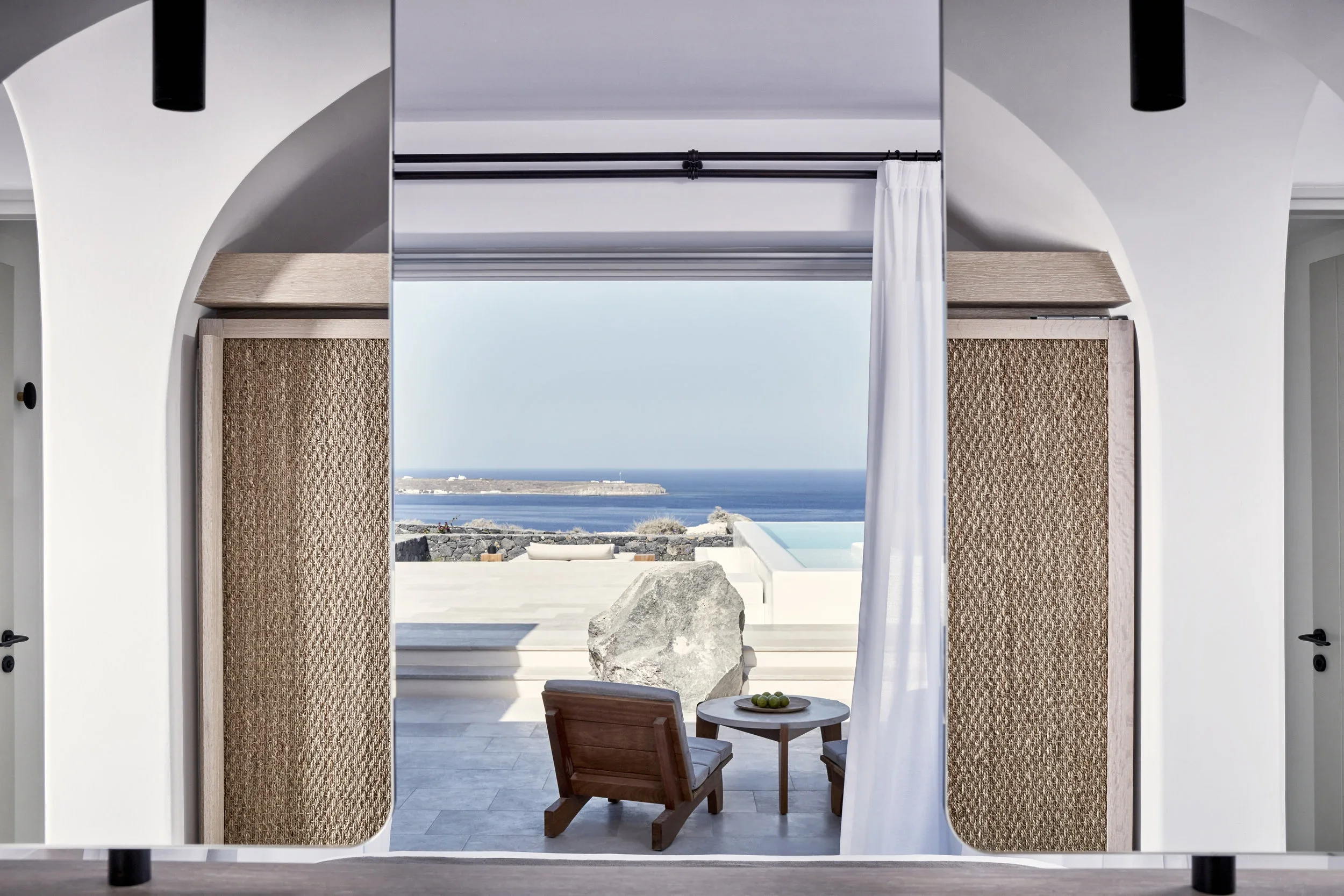 Greek Islands Hotels | Greece Hotels | Eco travel | eco hotel | Slow travel | landscape hotel | nature hotel | nature destination | room and wild | boutique Hotel | design inspo | hotel architecture | hotel design | Dexamenes Seaside Hotel