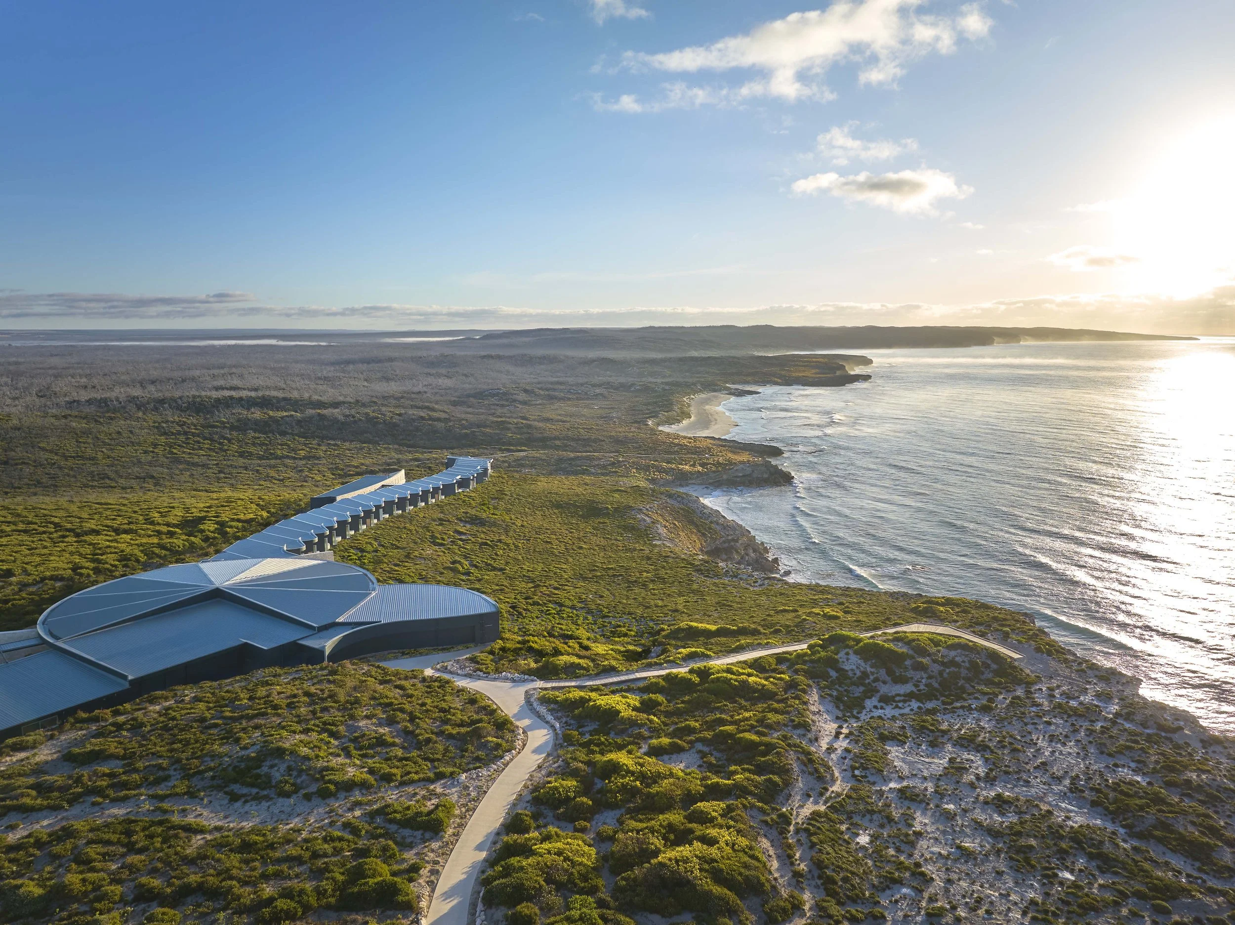 Eco travel | eco hotel | adventure hotel | landscape hotel | nature hotel | nature destination | room and wild |  | Kangaroo Island luxury hotels | | Australia Hotel | Southern Ocean Lodge